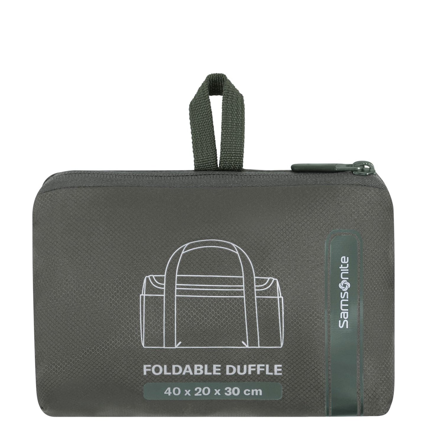 Samsonite TA Revolution Foldable Duffle S Underseat green