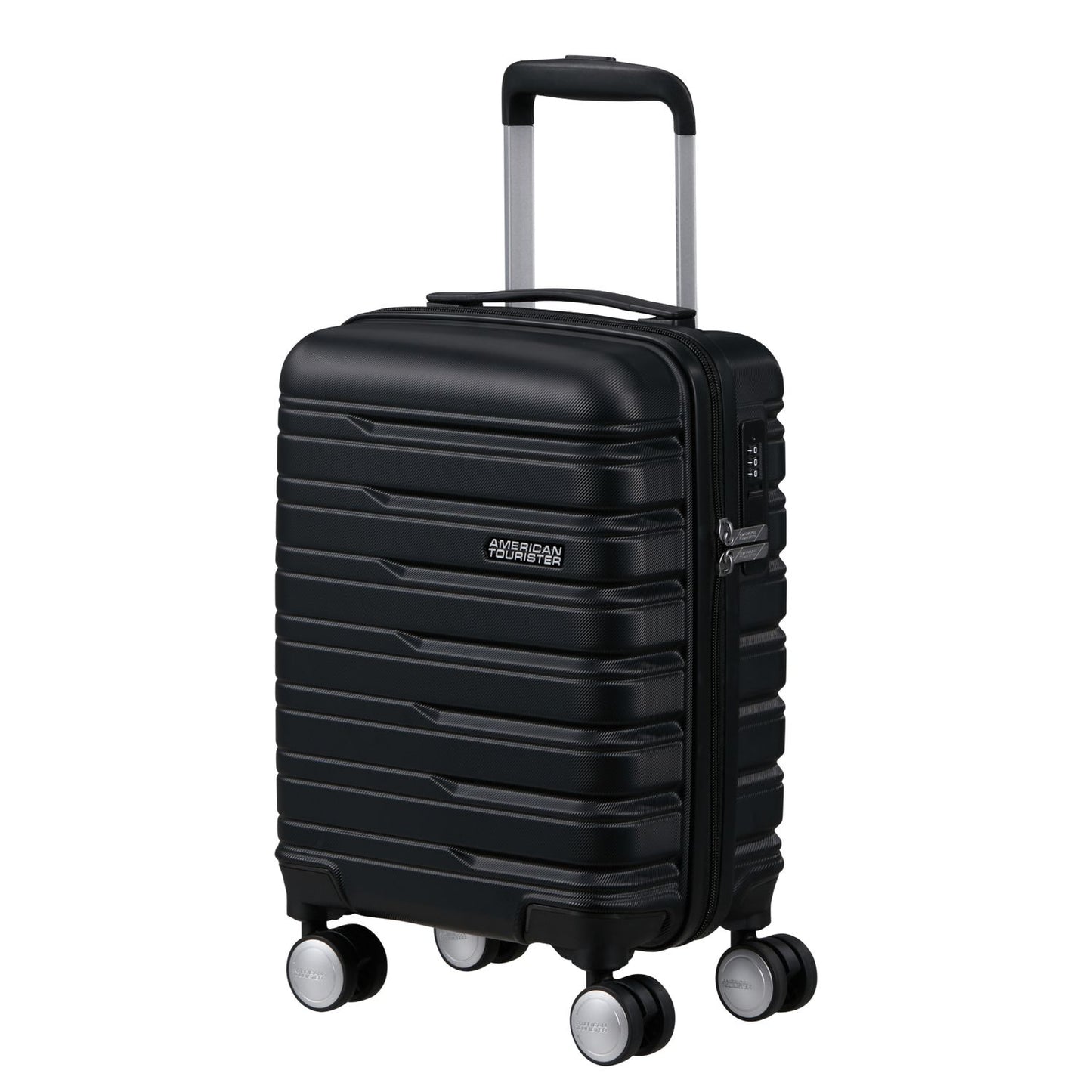 American Tourister Flashline Underseater Spinner 45 cm - Afneembare wielen - 20 liter - 45x30x20 cm - shadow black
