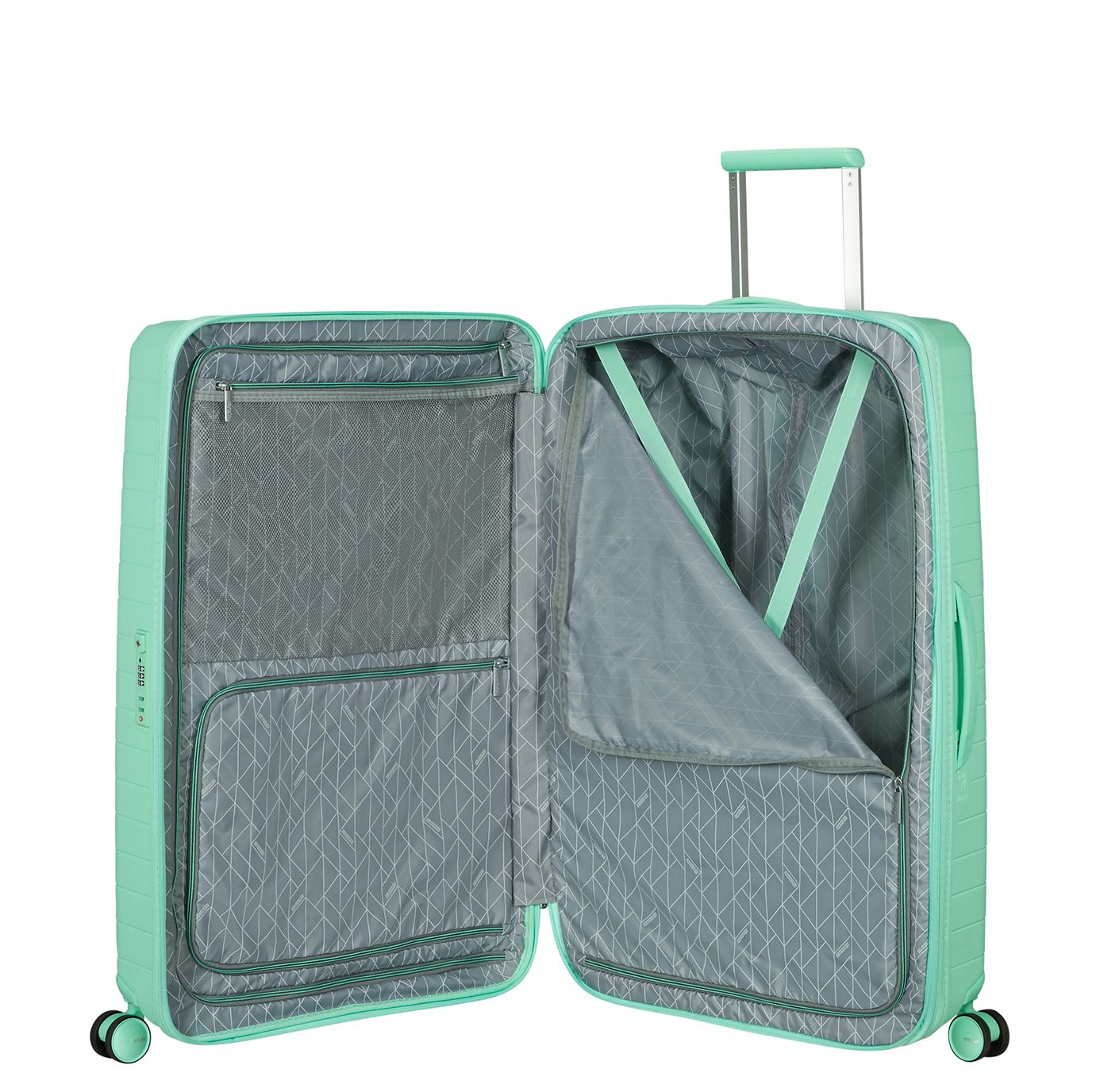 American Tourister FastForward Spinner 78 cm - Uitbreidbaar 108/118 liter - 78x50x30/34 cm - jelly mint
