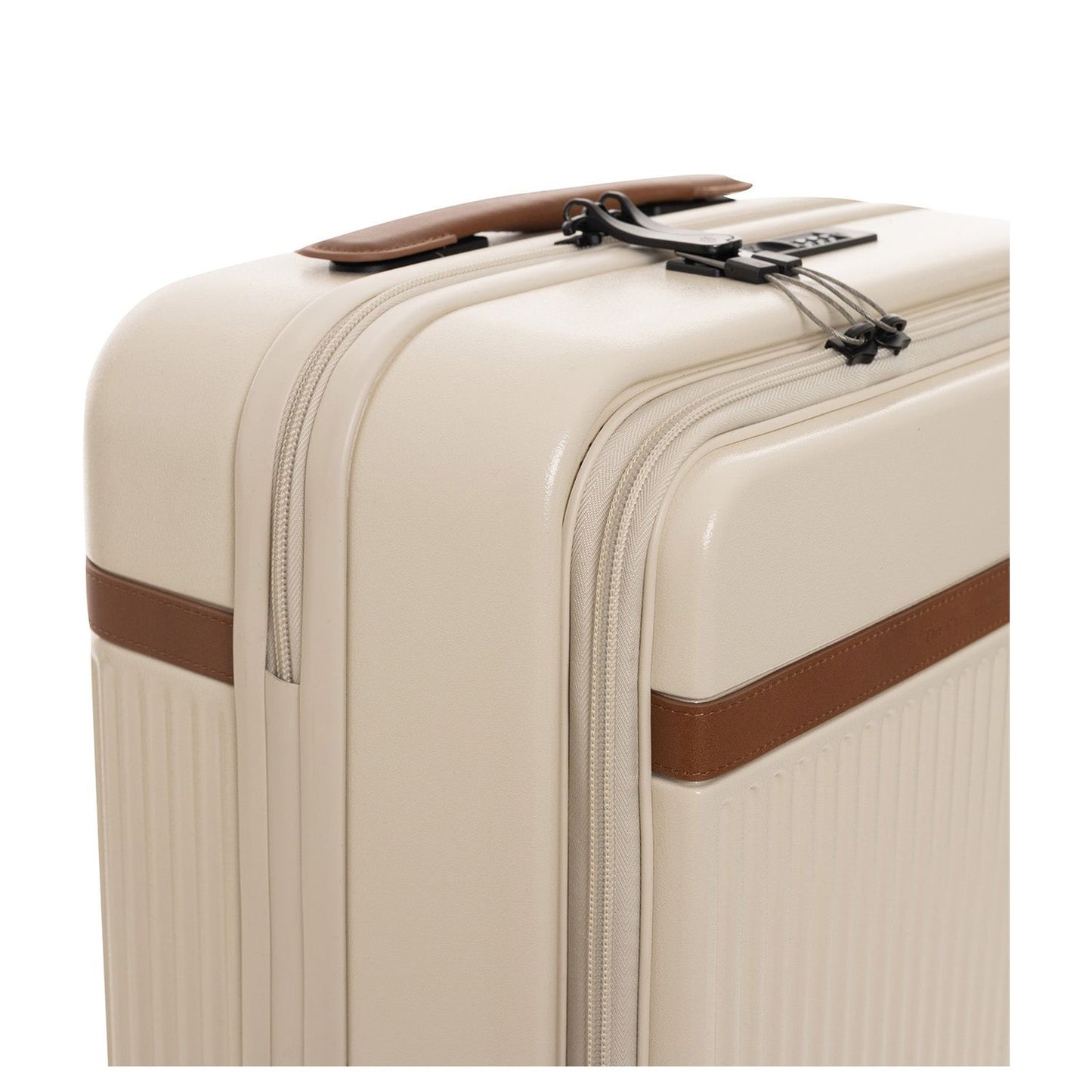 The Chesterfield Brand Zuna Handbagage Spinner 55 cm Laptop Voorvak - 44 liter - 55x36x23 cm - sandy beach