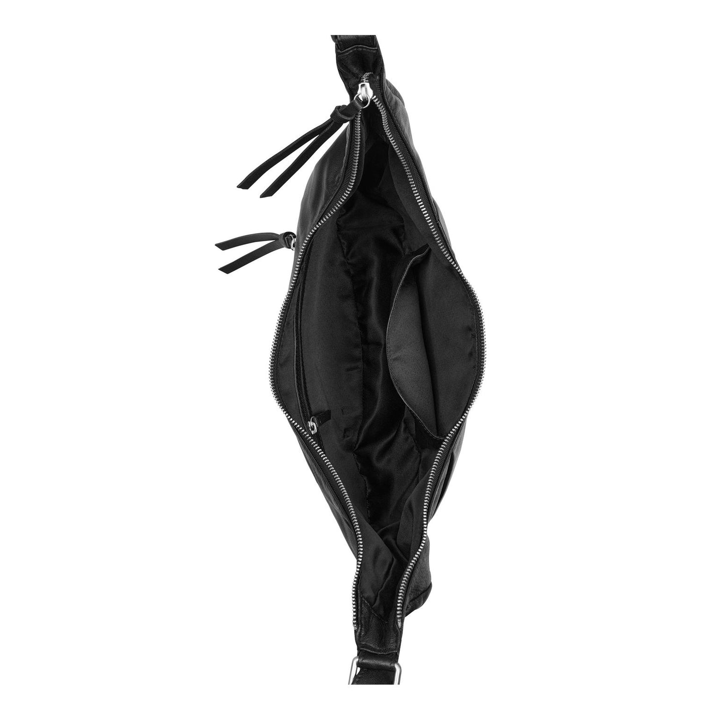 Burkely Nalan Crossbody Schoudertas Rond zwart