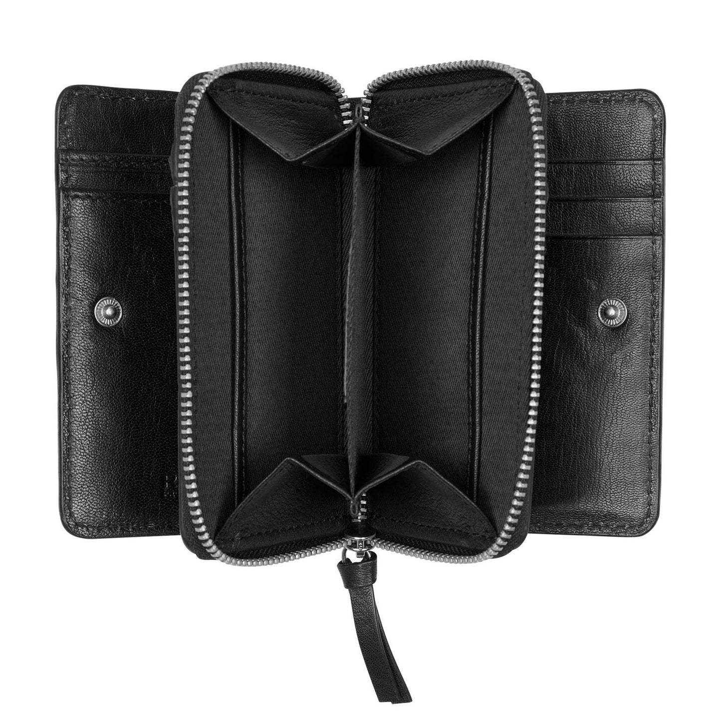 Burkely Nalan Portemonnee zwart