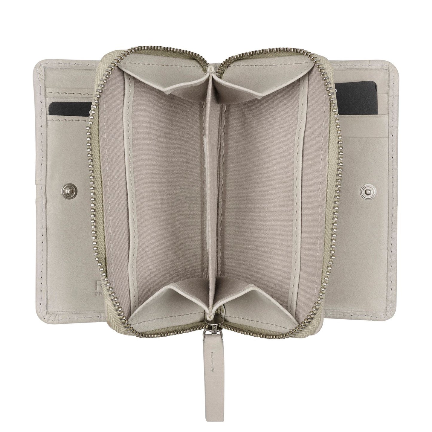 Burkely Cool Colbie Dubbele Billfold Portemonnee grijs