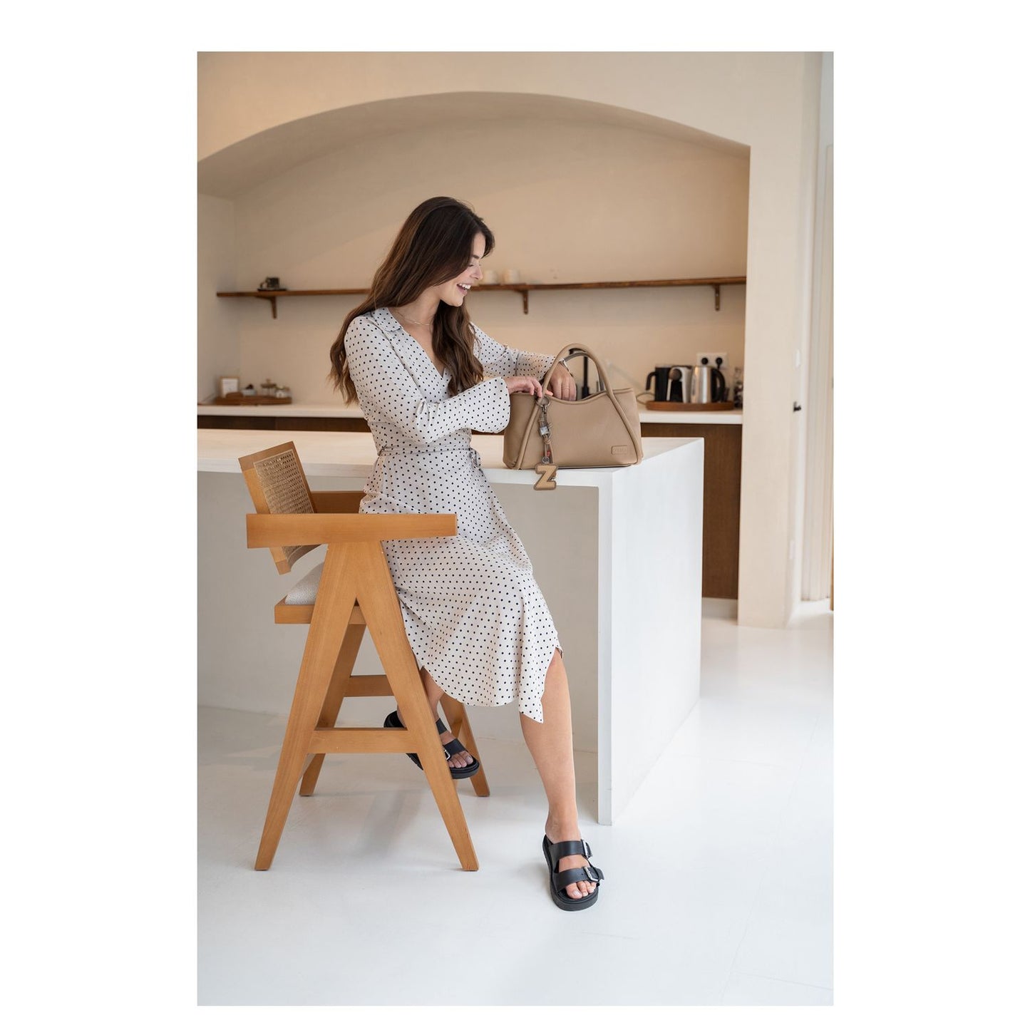 Zebra Trends Sofie Handtas taupe