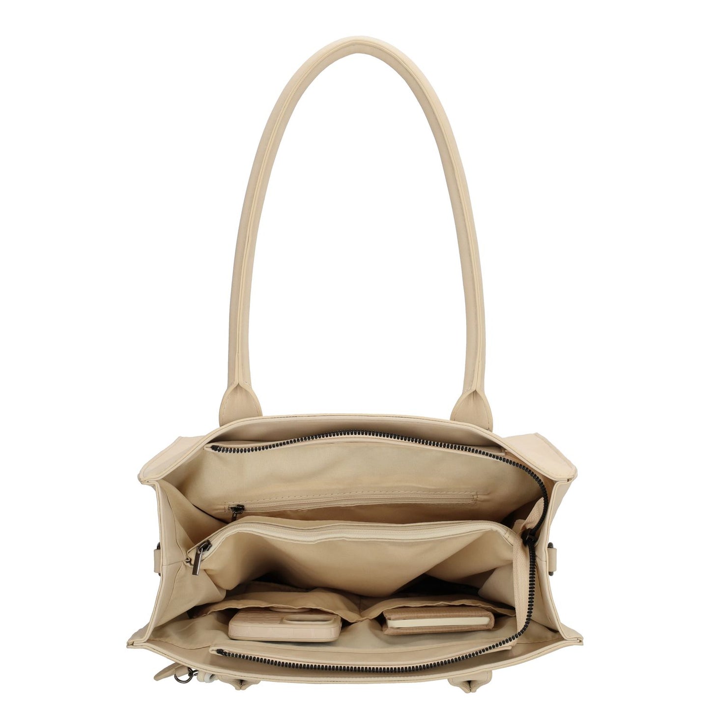 Zebra Trends Rosalyn Shopper beige