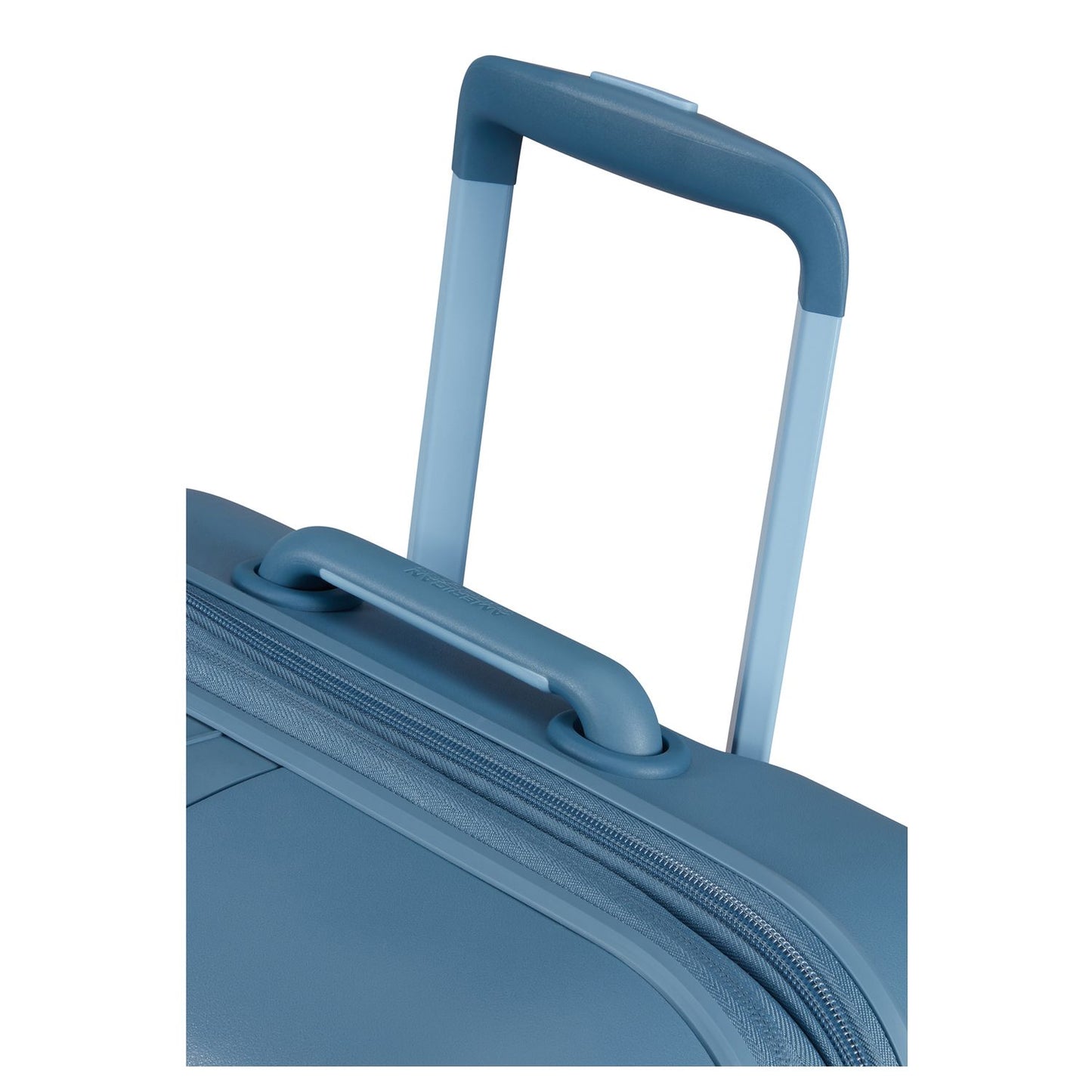 American Tourister Neovibe Spinner 67 cm - Uitbreidbaar 66/74 liter - 67x46x27/30 cm - steel blue