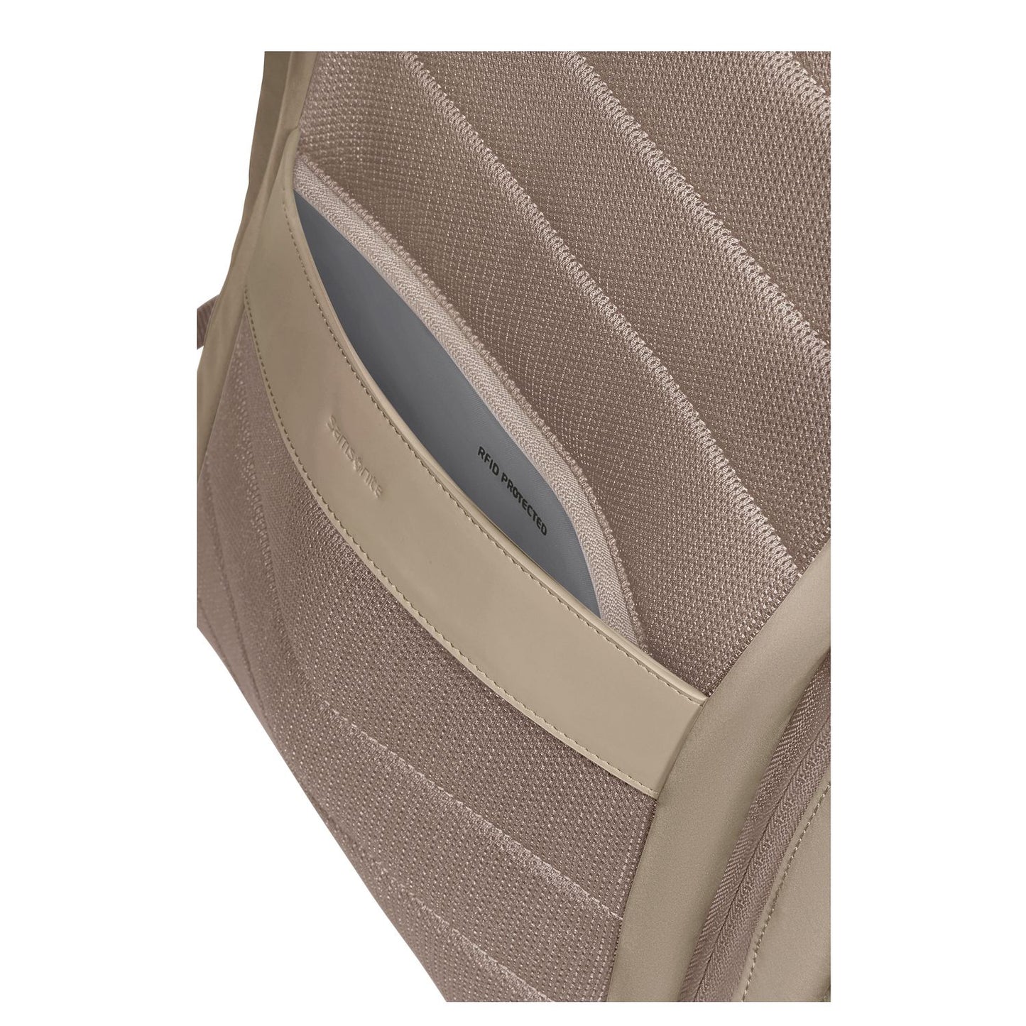 Samsonite Essentis Laptop Rolltop Backpack - 30.5 liter - 15.6" laptopvak - sandstone
