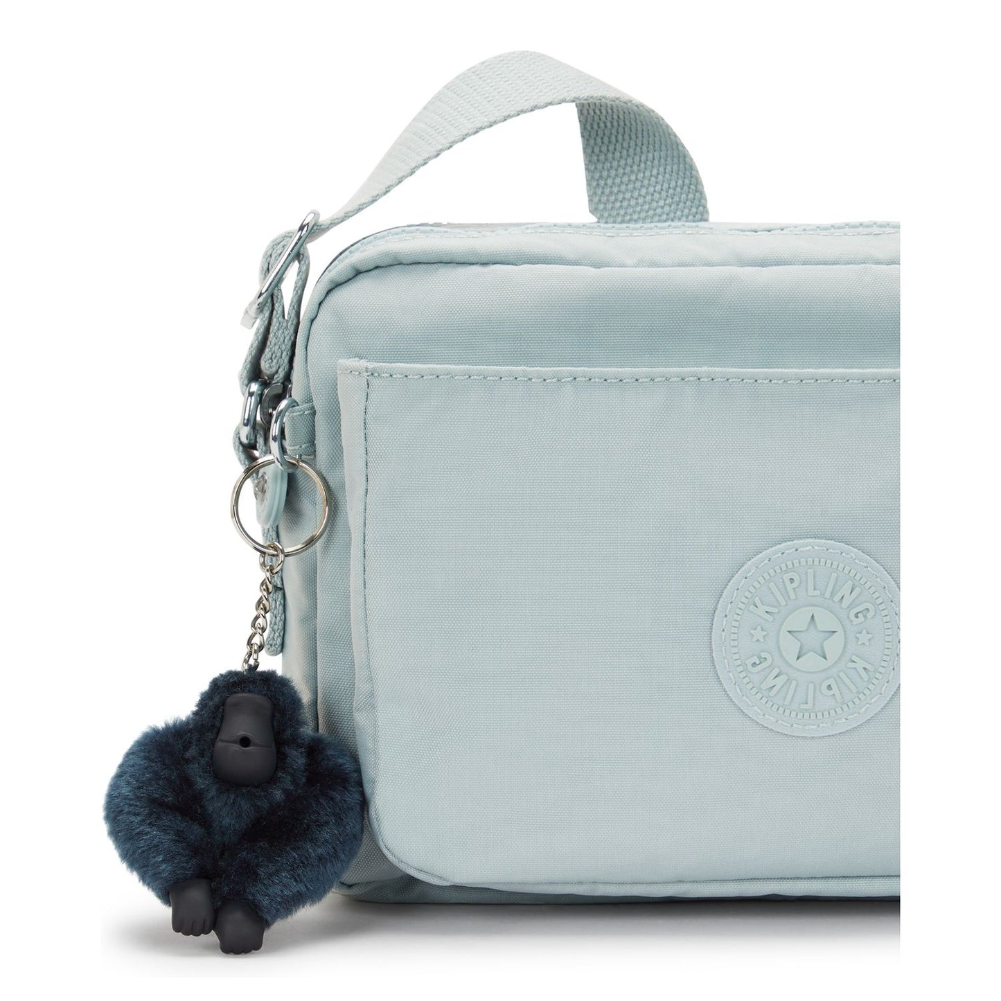 Kipling Abanu M Crossbody Schoudertas breezy blue