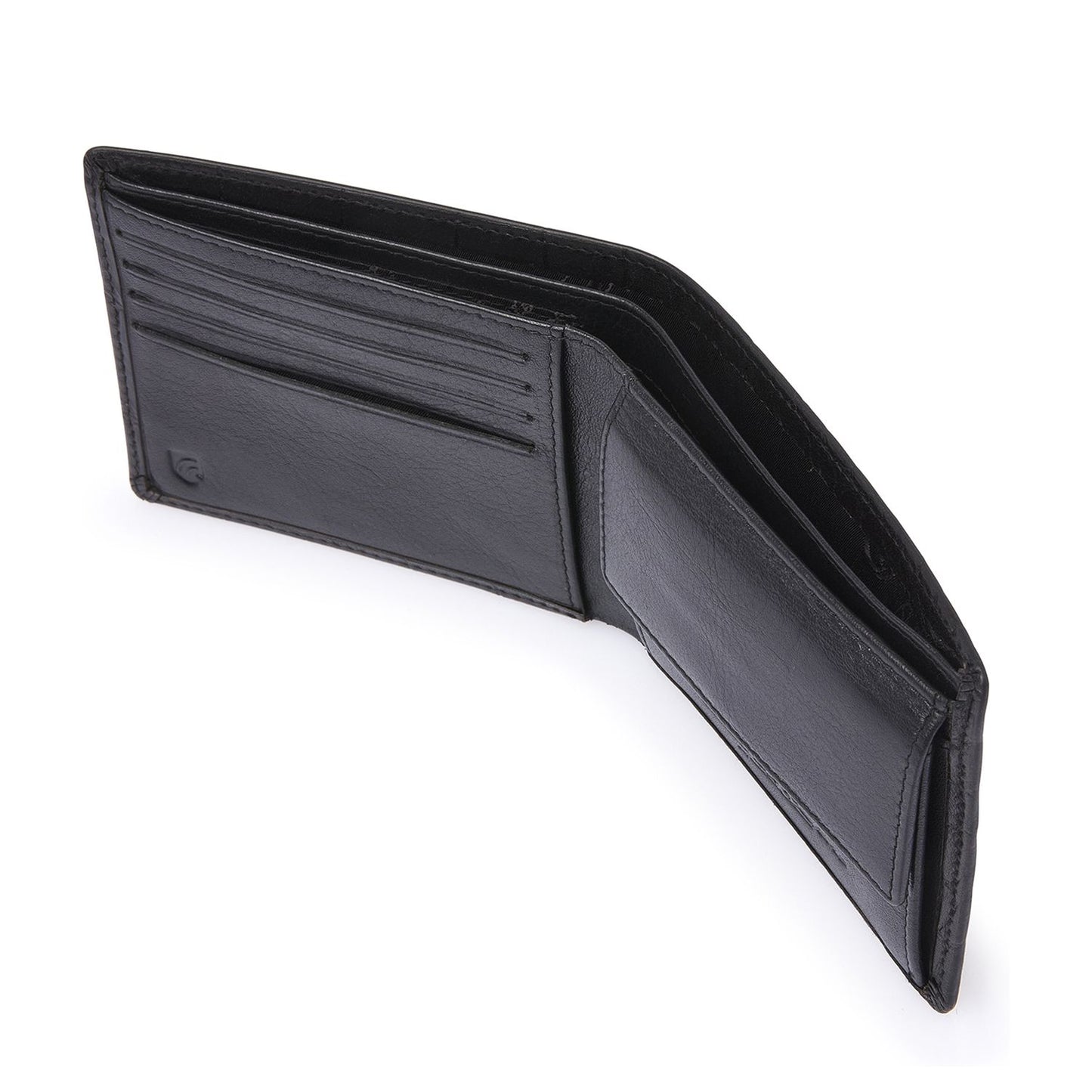 Castelijn & Beerens Croco Billfold - voor 8 pasjes - met RFID bescherming - zwart