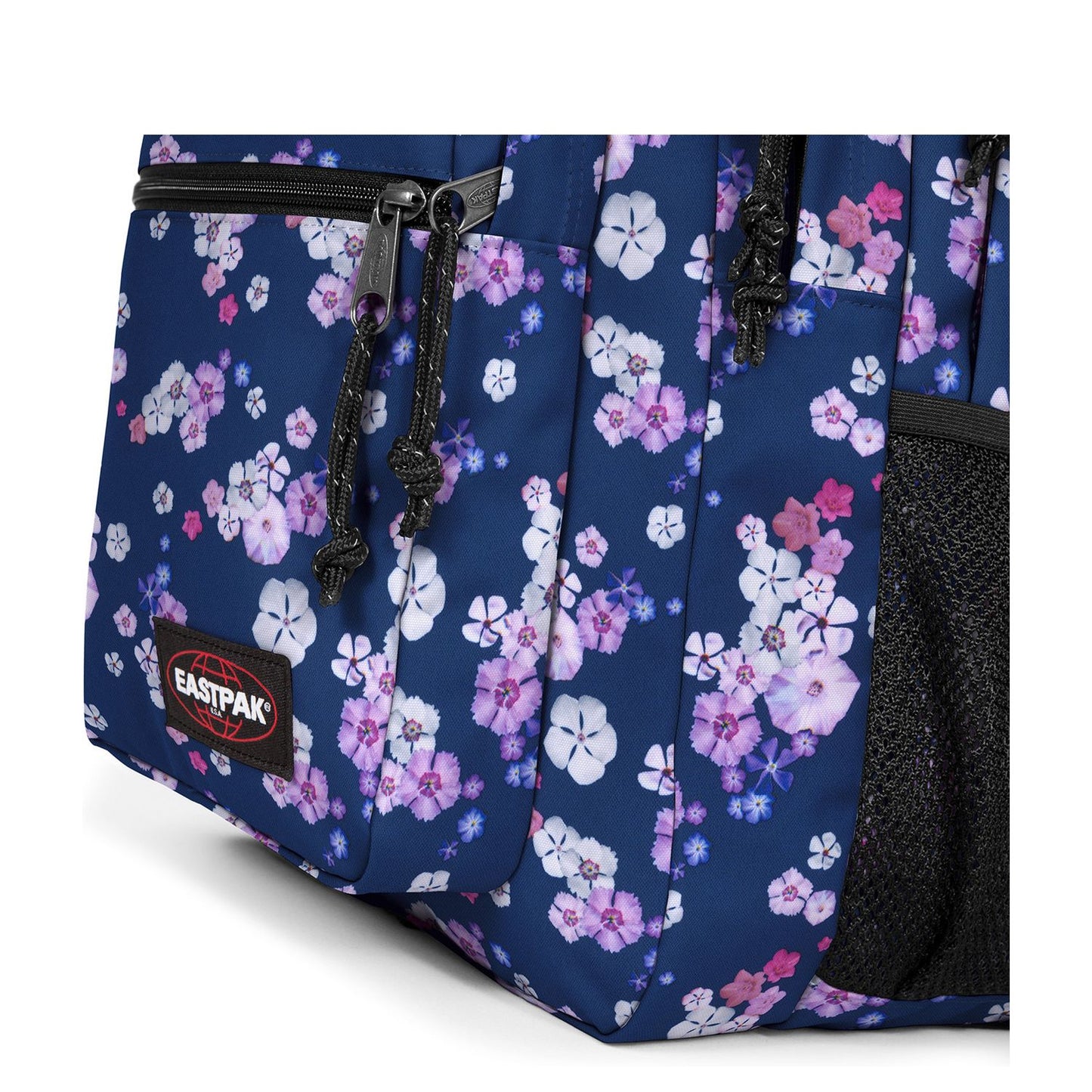 Eastpak Morius Rugzak School - 15" laptopvak - floral bloom navy