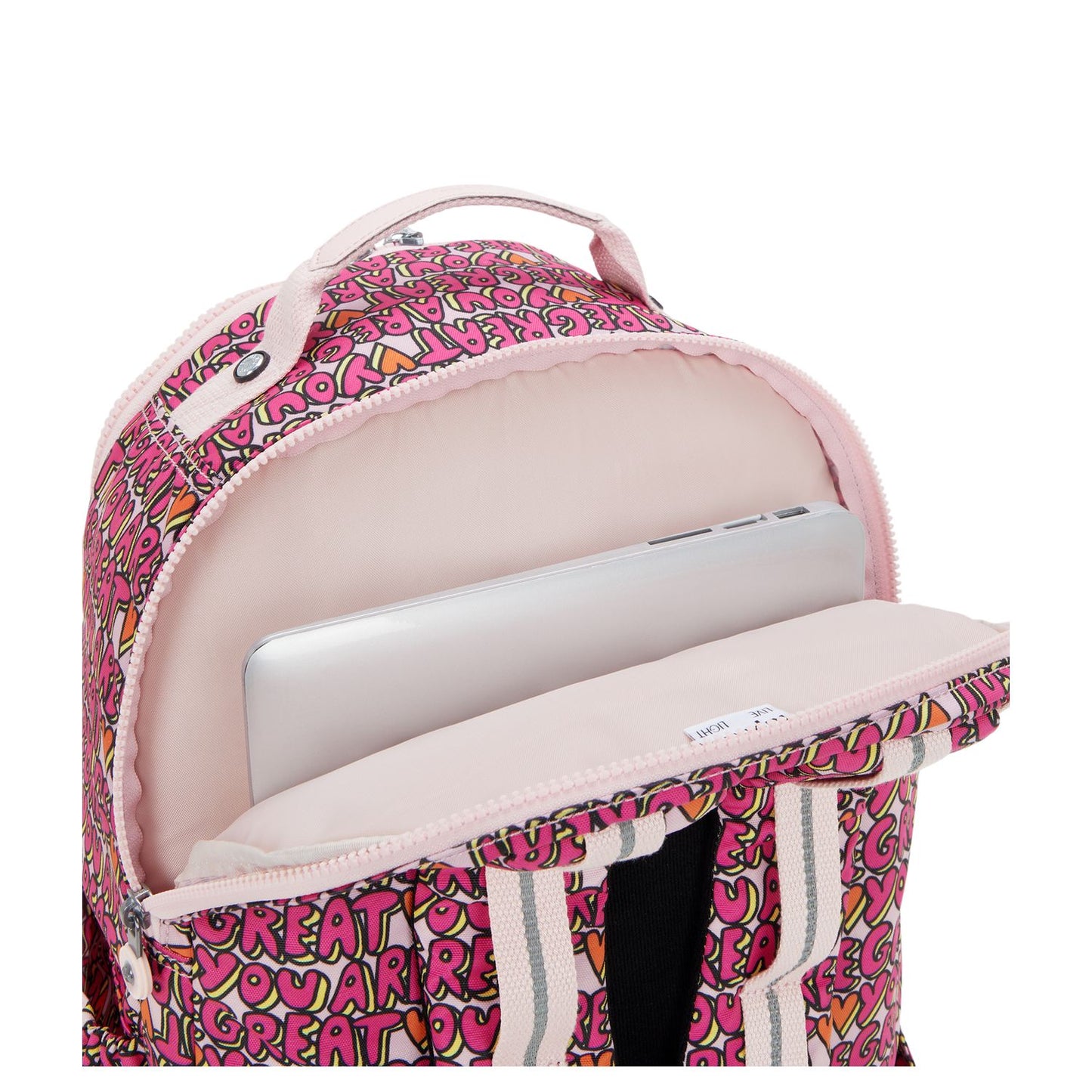 Kipling Seoul College Extra Rugzak School - 15" laptopvak - great print