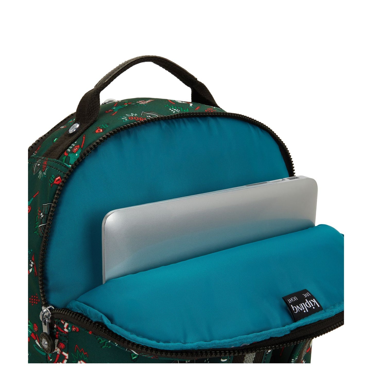 Kipling Seoul Lap Rugzak School - 15" laptopvak - soccer print