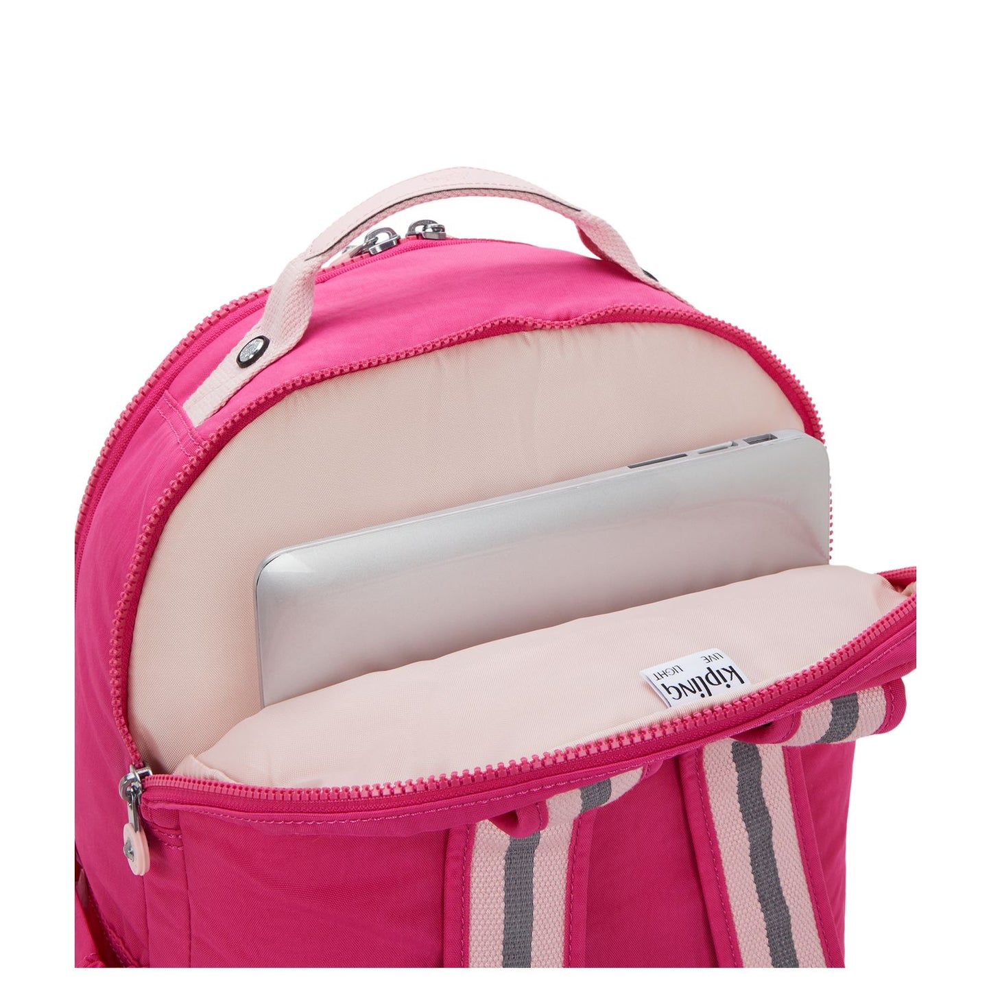 Kipling Seoul Lap Rugzak School - 15" laptopvak - intense rose