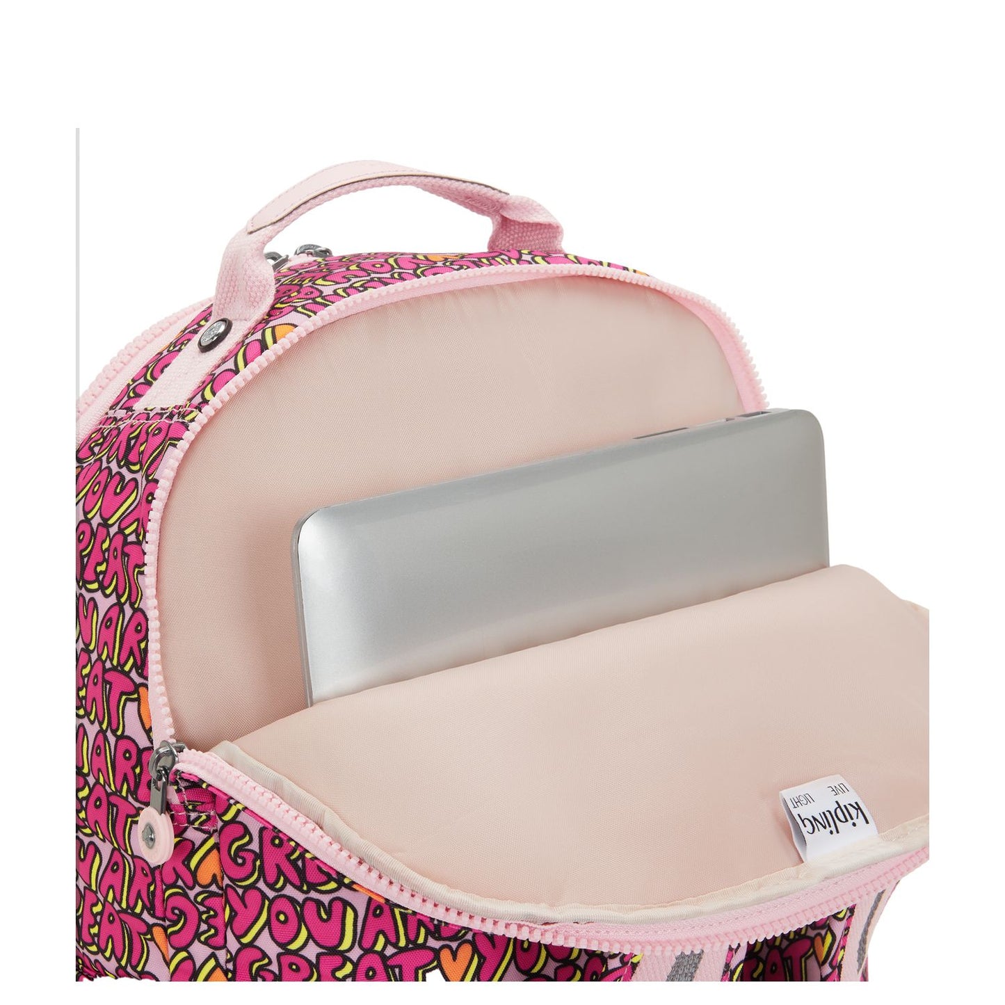 Kipling Seoul Lap Rugzak School - 15" laptopvak - u r great print
