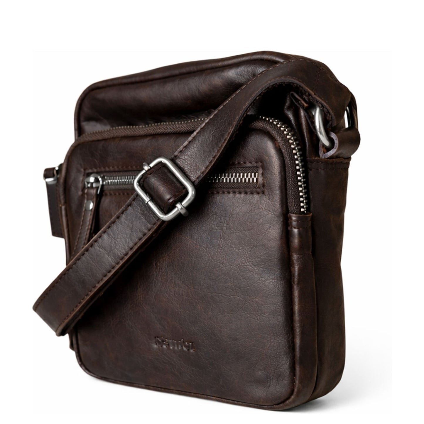 DSTRCT Astana Road Crossbody Schoudertas M bruin