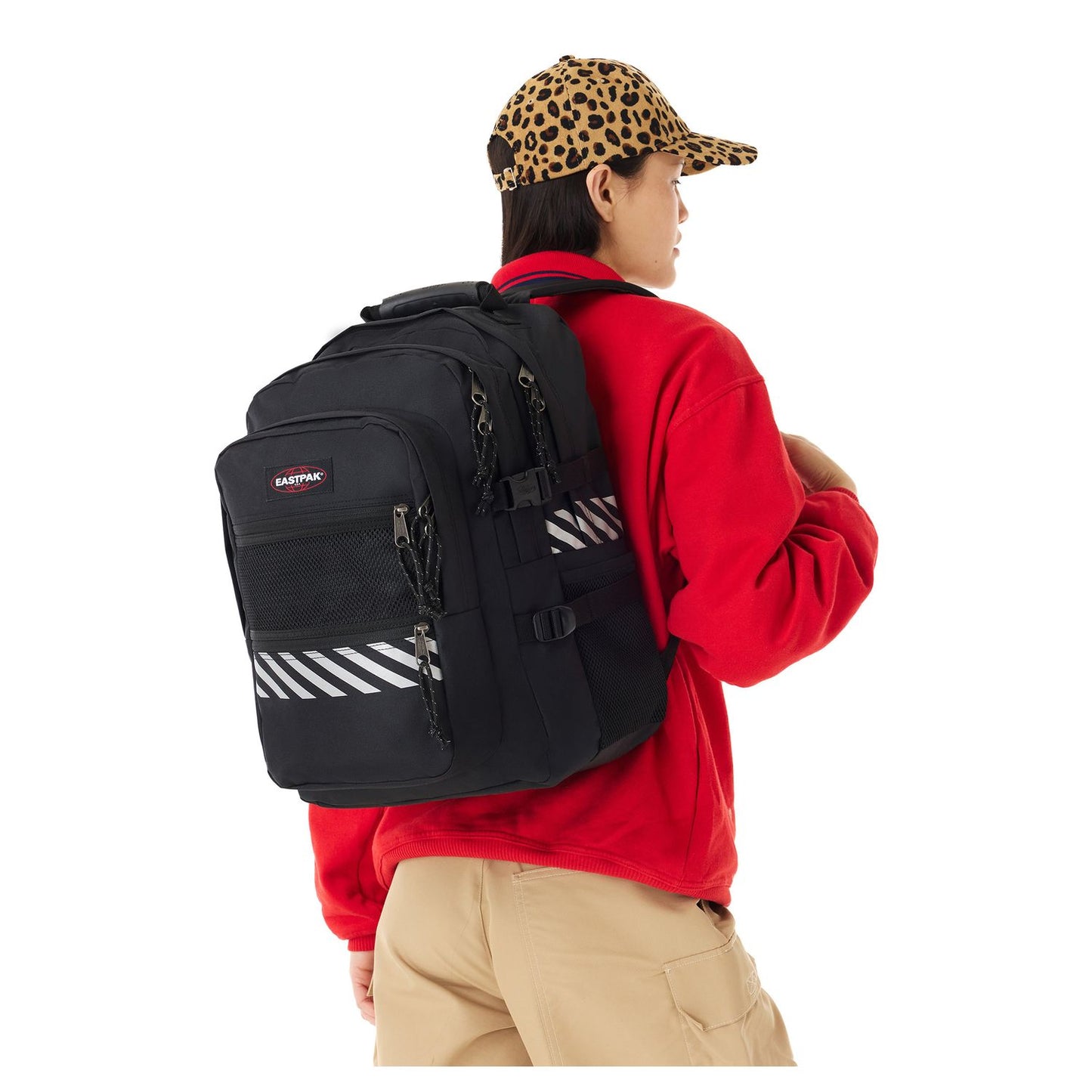 Eastpak Suplyer Rugzak School - 16" laptopvak - refleks stripe black