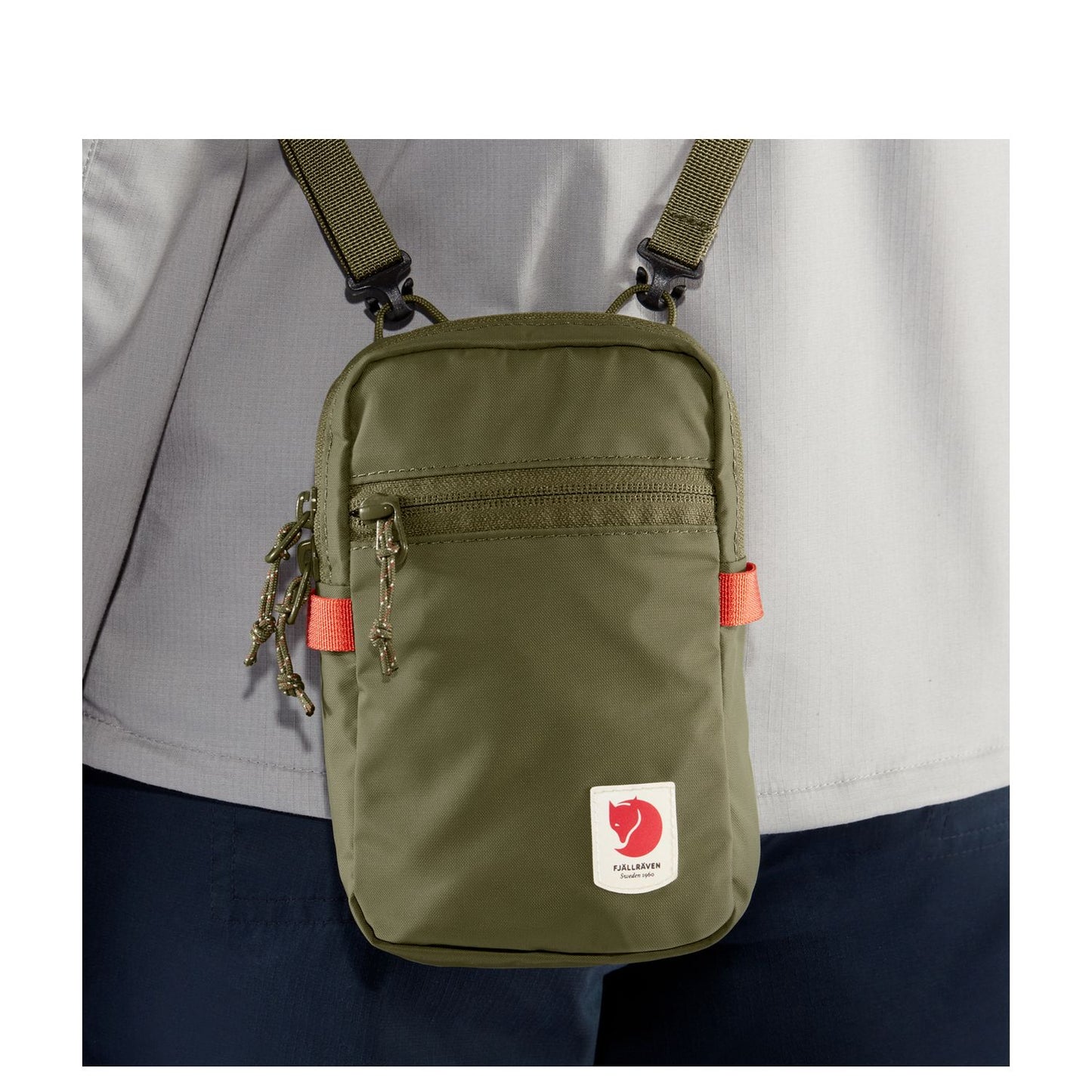 Fjallraven High Coast Pocket Crossbody Schoudertas true red