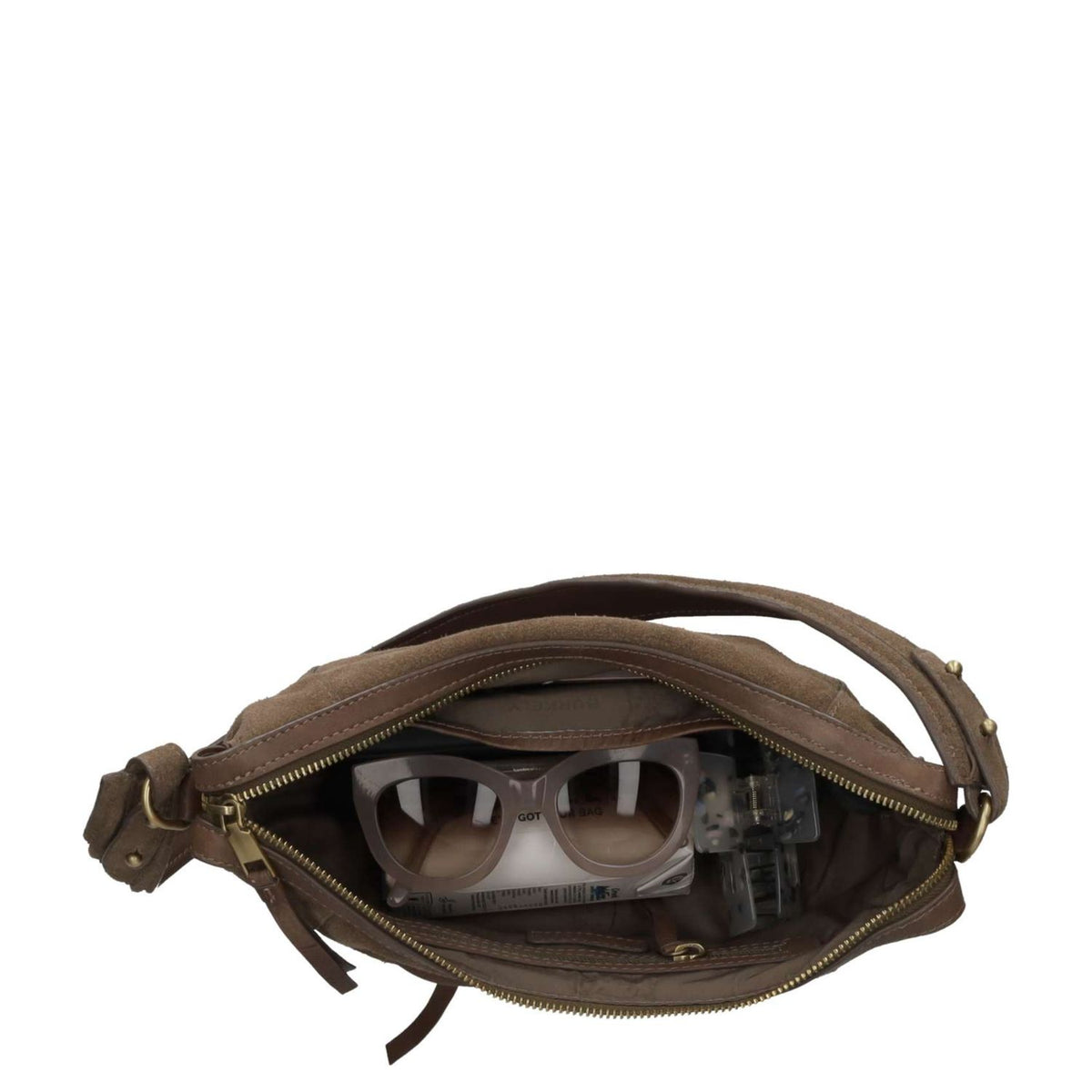 Burkely Sierra Schoudertas taupe