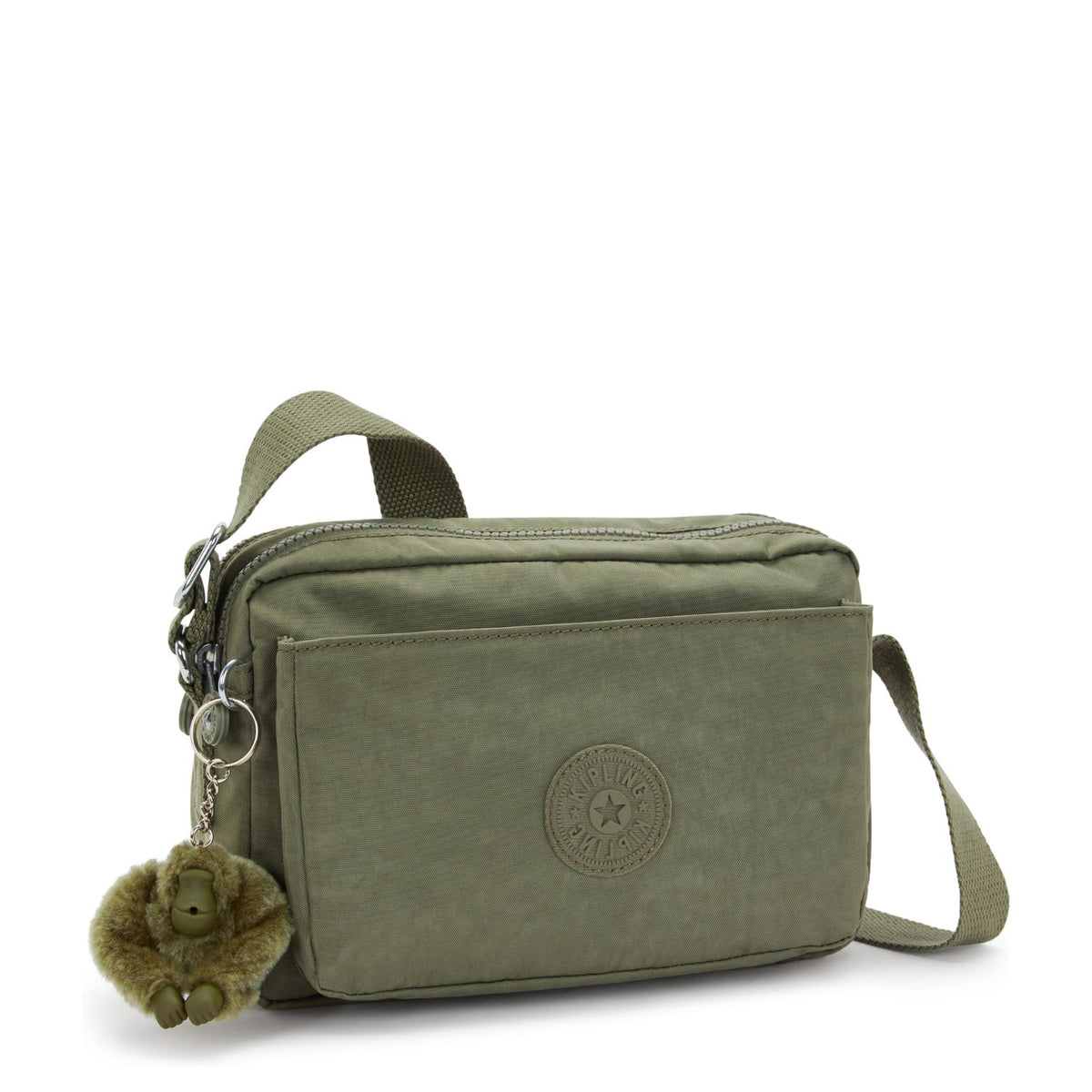 Kipling Abanu M Crossbody Schoudertas almost sage