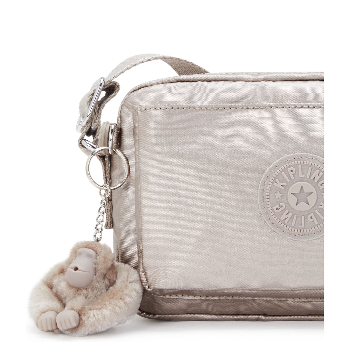 Kipling Abanu Crossbody Schoudertas metallic glow