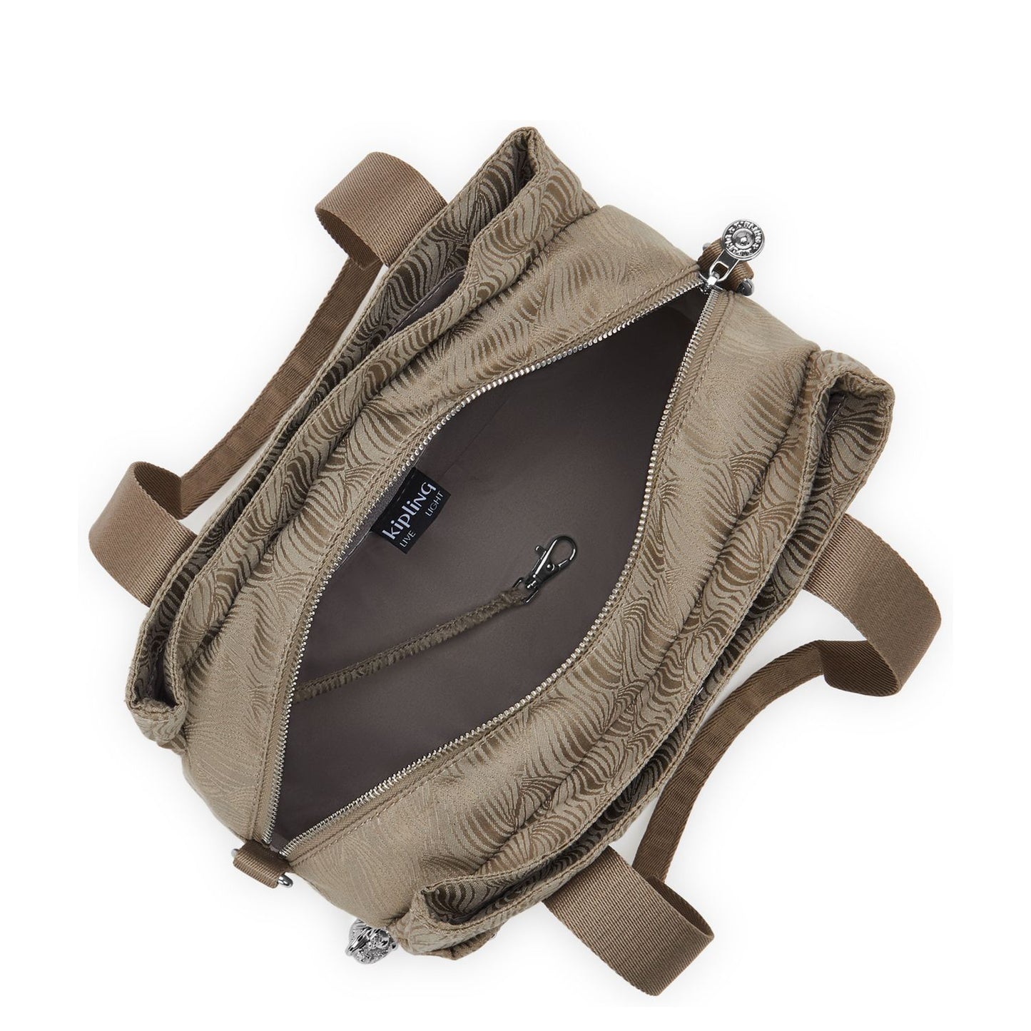 Kipling Elysiana Schoudertas diamond wave jacquard