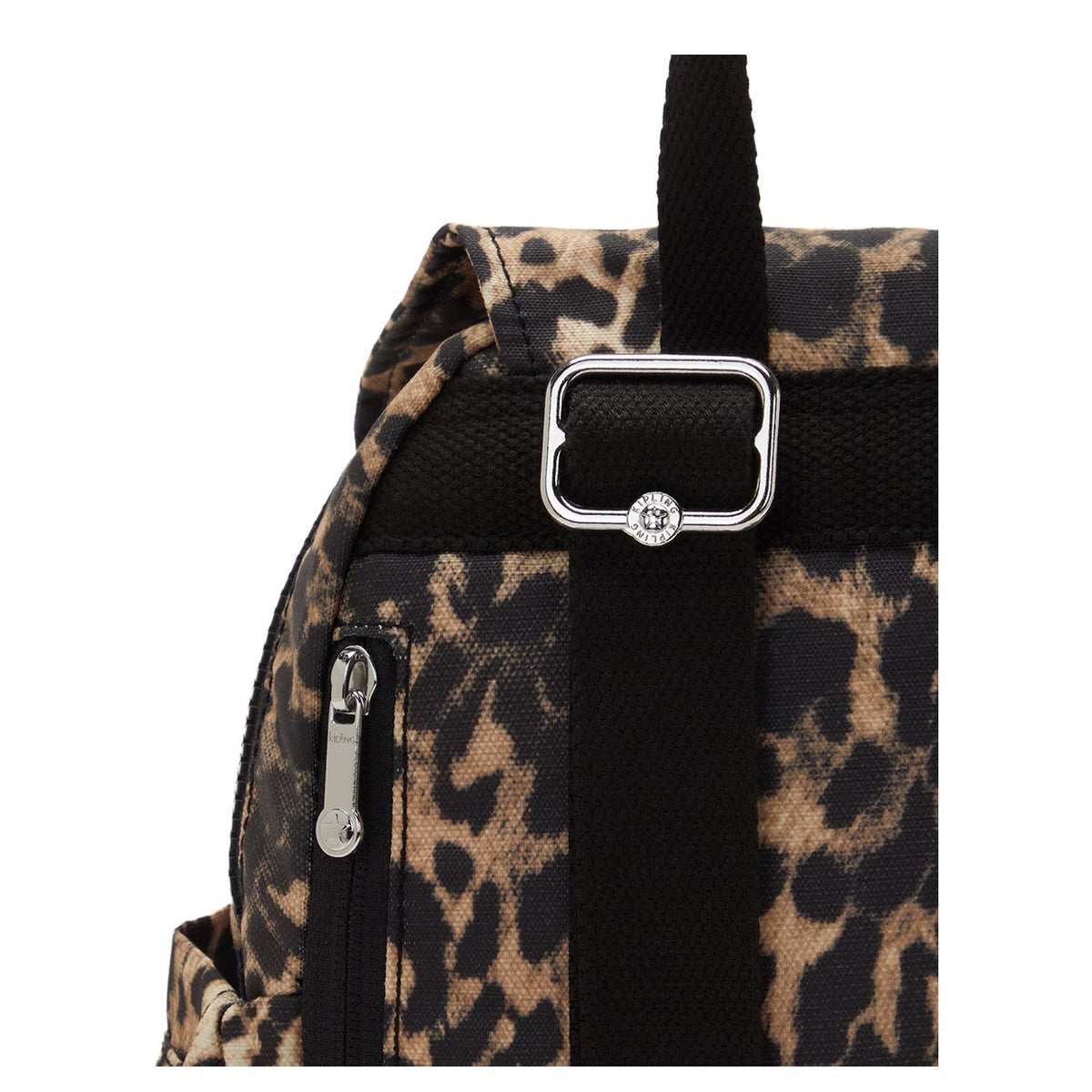 Kipling City Pocket Mini Crossbody Schoudertas wild leopard