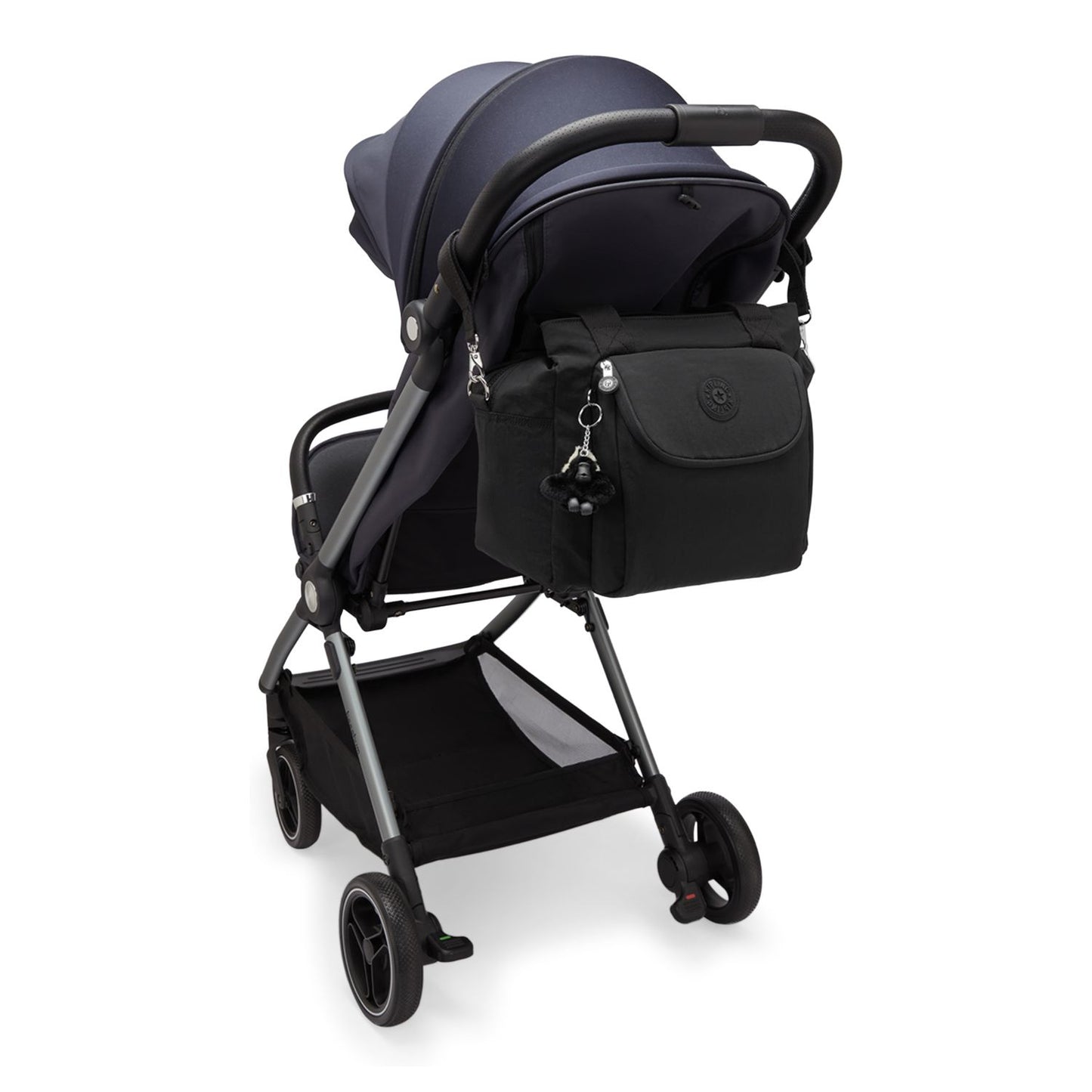 Kipling Nappisac Luiertas - verschoningsmatje - tiny black noir