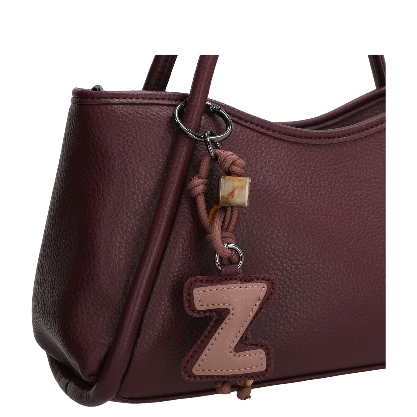 Zebra Trends Sofie Handtas - afneembare schouderriem - bordeaux