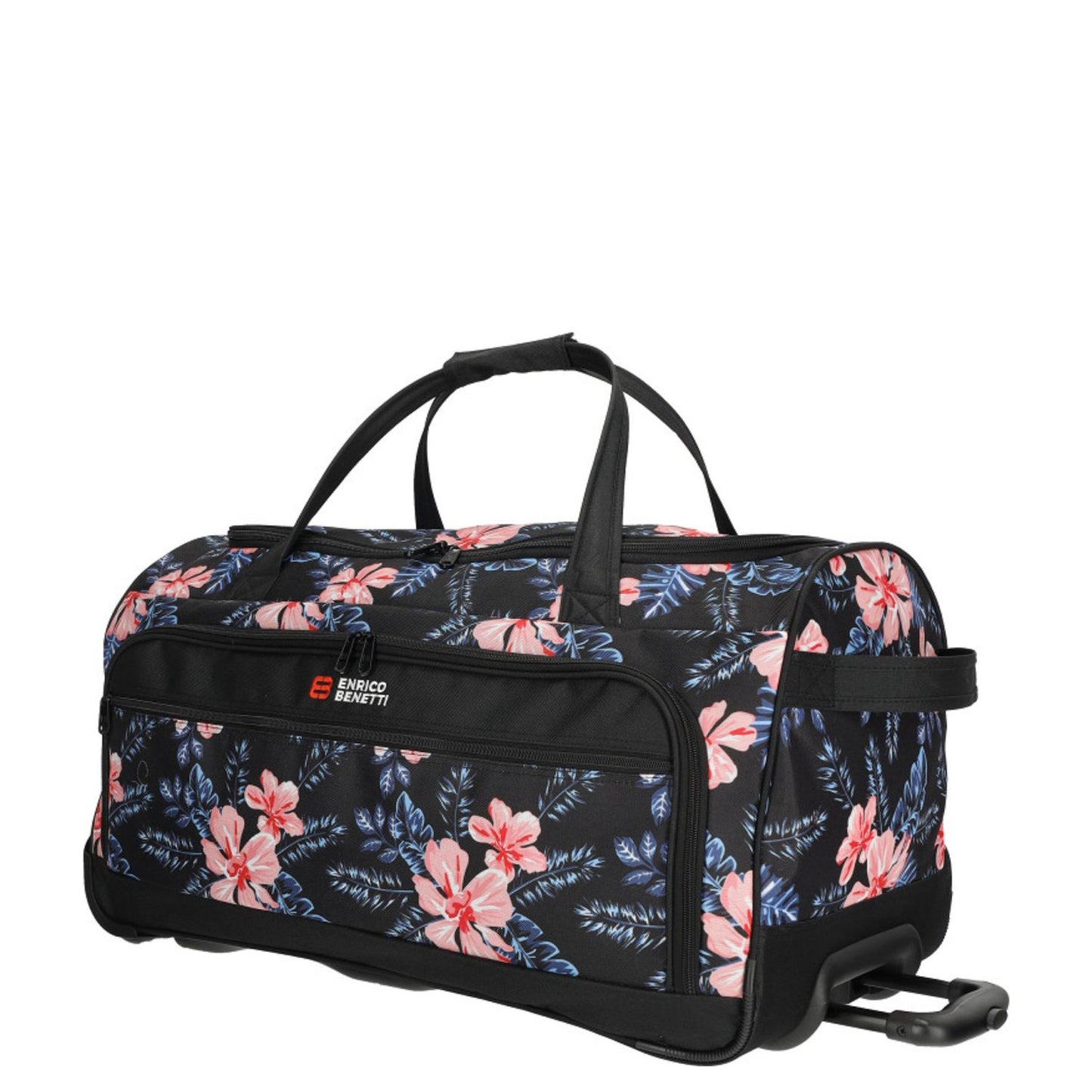 Enrico Benetti Santa Cruz 2-Wiels Reistas 65 cm - 83 liter - 65x35x36 cm - black flower