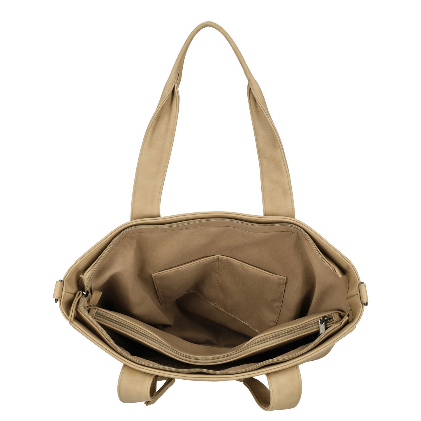 Enrico Benetti Taylor Shopper - 15" laptopvak - taupe