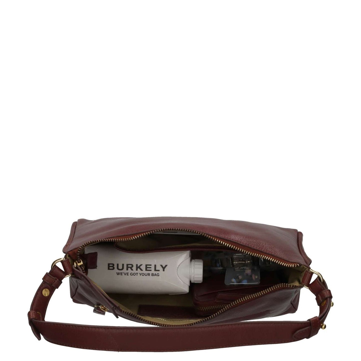 Burkely Fine Florence Schoudertas burgundy