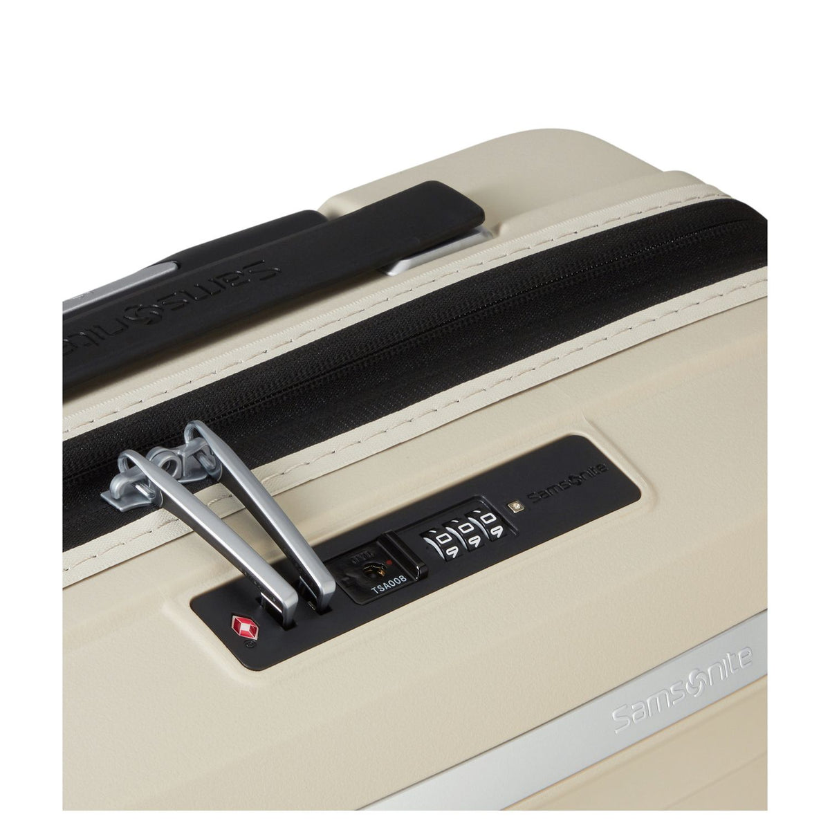 Samsonite Upscape Handbagage Spinner 55 cm - Uitbreidbaar 39/45 liter - 55x40x20/23 cm - sandstone