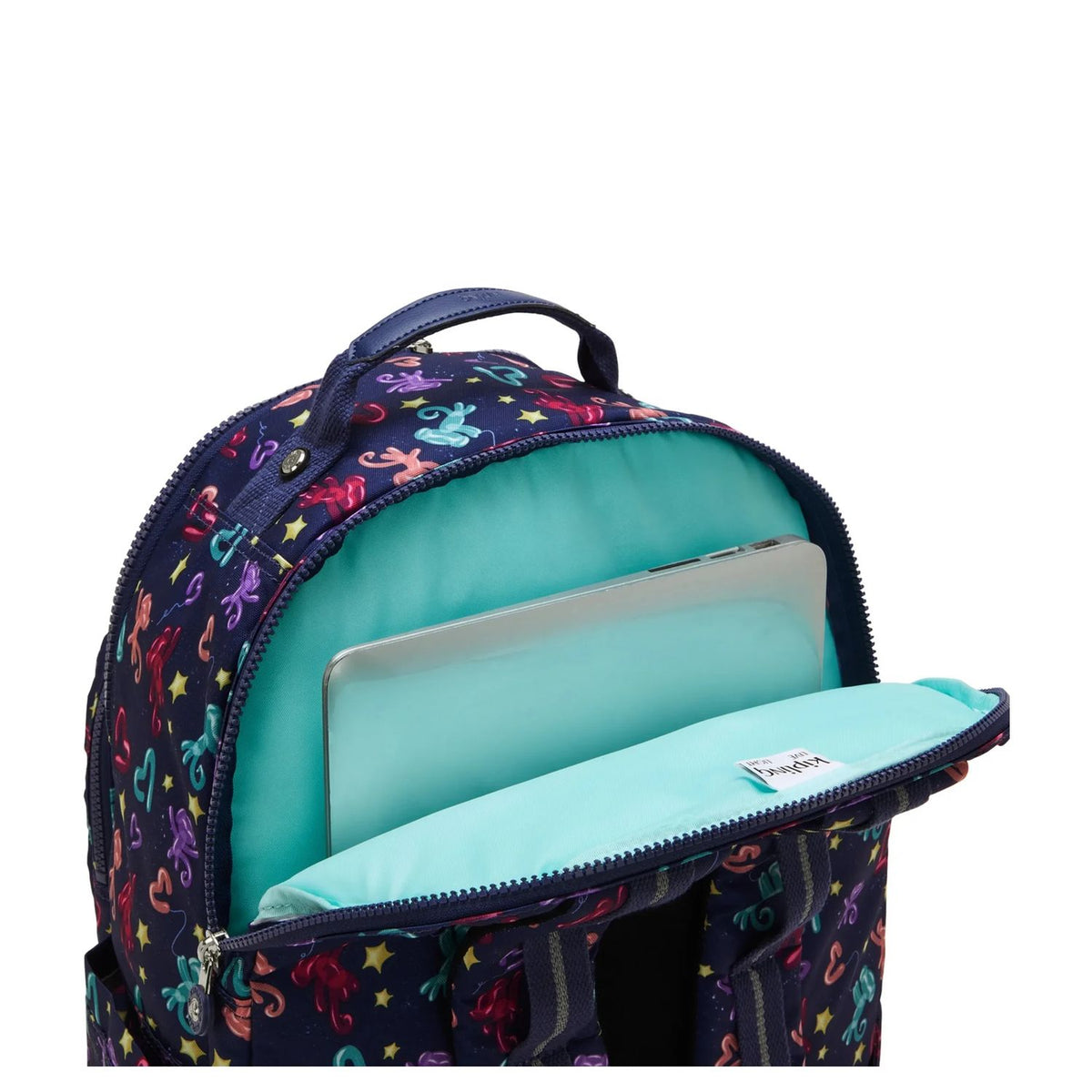 Kipling Kipling Seoul College Extra Rugzak School - 15" laptopvak balloon monkey