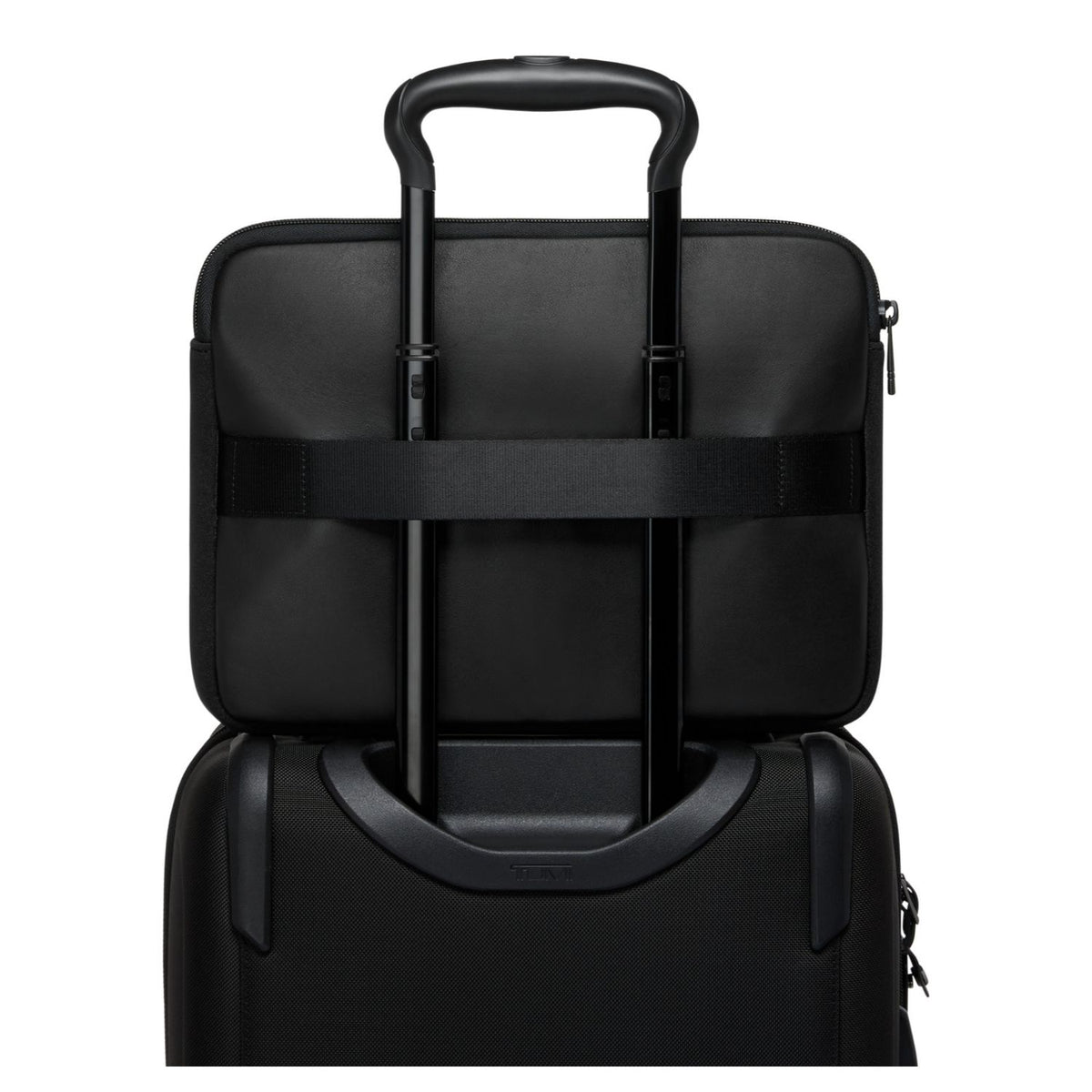 TUMI Alpha 13" Laptophoes Leer black leather