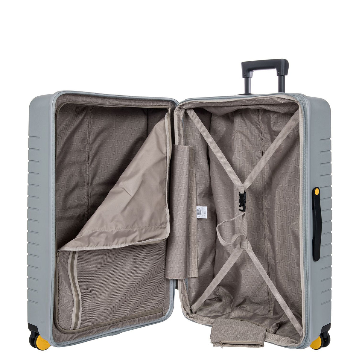 Bric's Ulisse Spinner 79 cm - Uitbreidbaar 120/132 liter - 79x53x31/35 cm - grijs