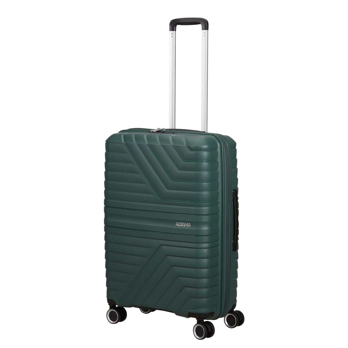 American Tourister Flytwist Spinner 67 cm - Uitbreidbaar 63/73 liter - 67x45x26/29 cm - afterdark pine