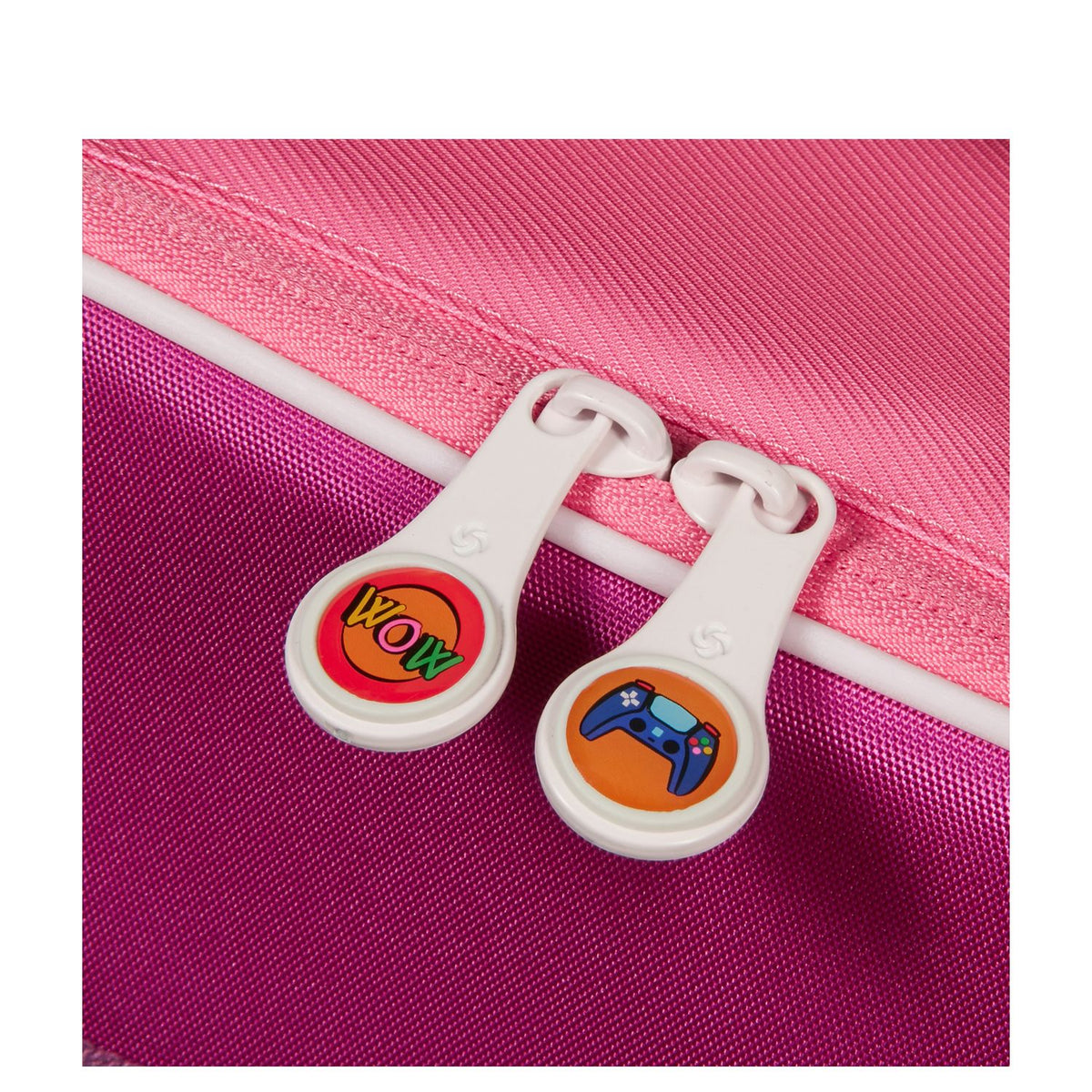 Samsonite Kidzjoy Kinderlunchtas - 9 liter - afneembare schouderriem - berry bubblegum