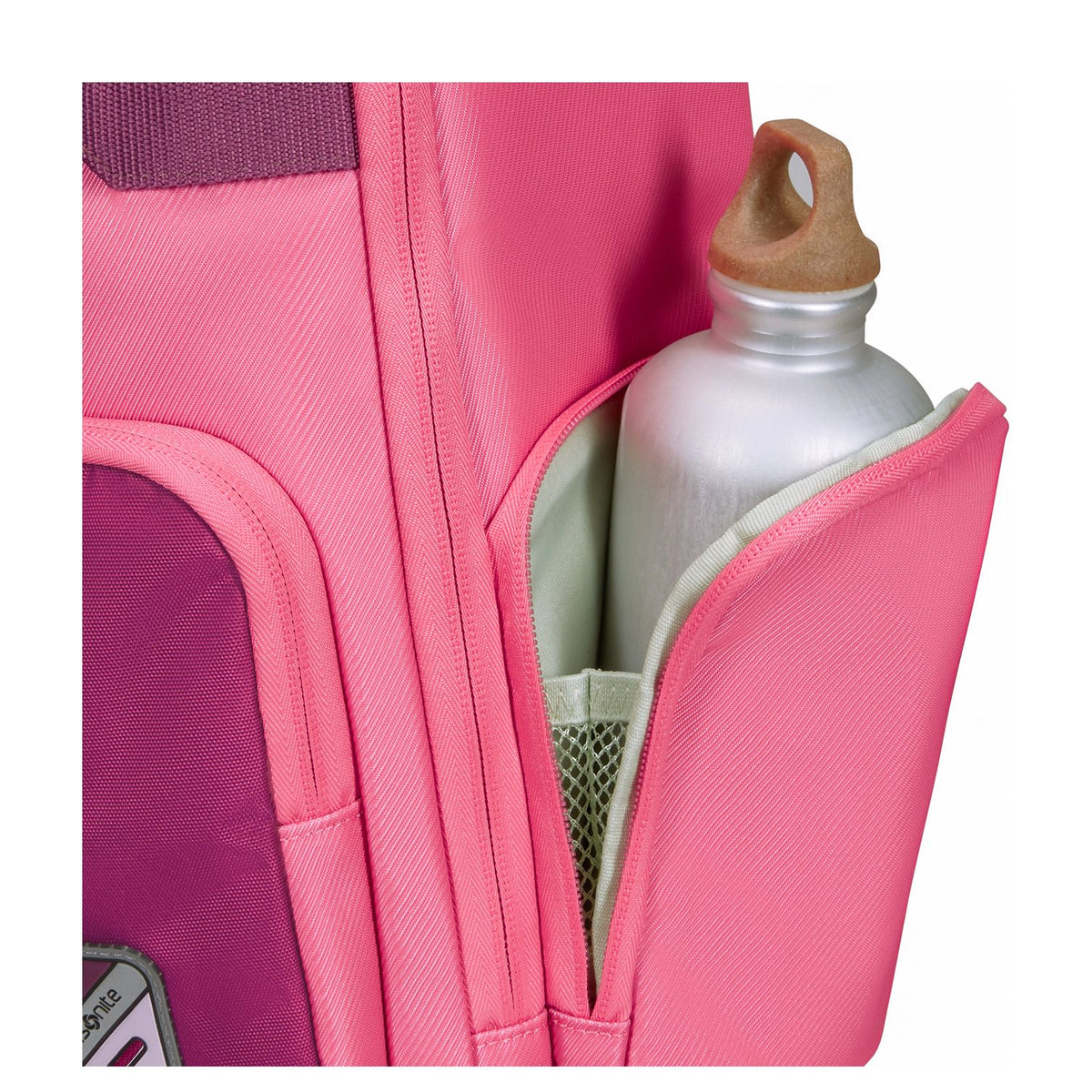 Samsonite Kidzjoy Kinderrugzak Medium - 18 liter - 15.6" laptopvak - berry bubblegum