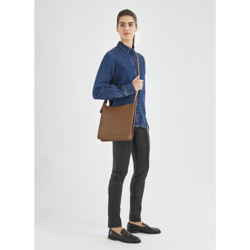 Longchamp Le Foulonné Schoudertas met Rits M - 10140021121