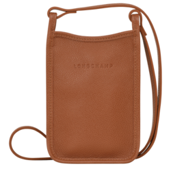 Longchamp Le Foulonné Telefoonhoesje met leren veter - 34200021121