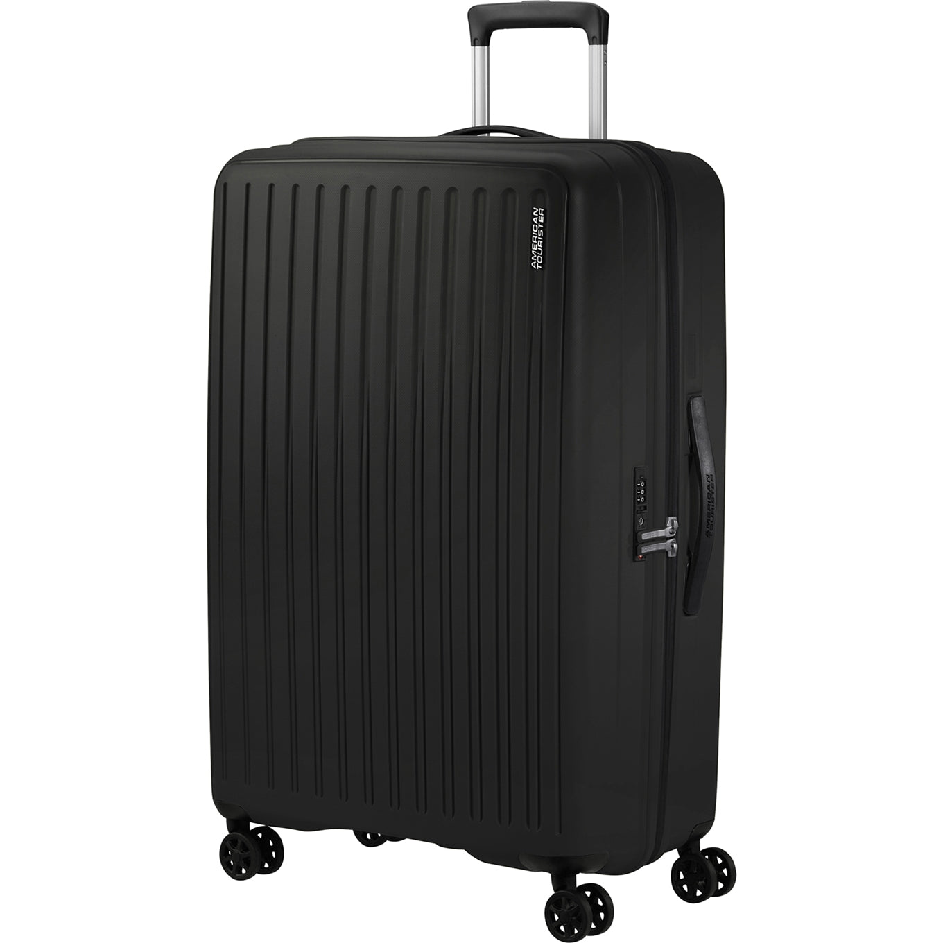 American Tourister Rejoy Spinner 77/28 TSA echter schwarzer Hartschalenkoffer