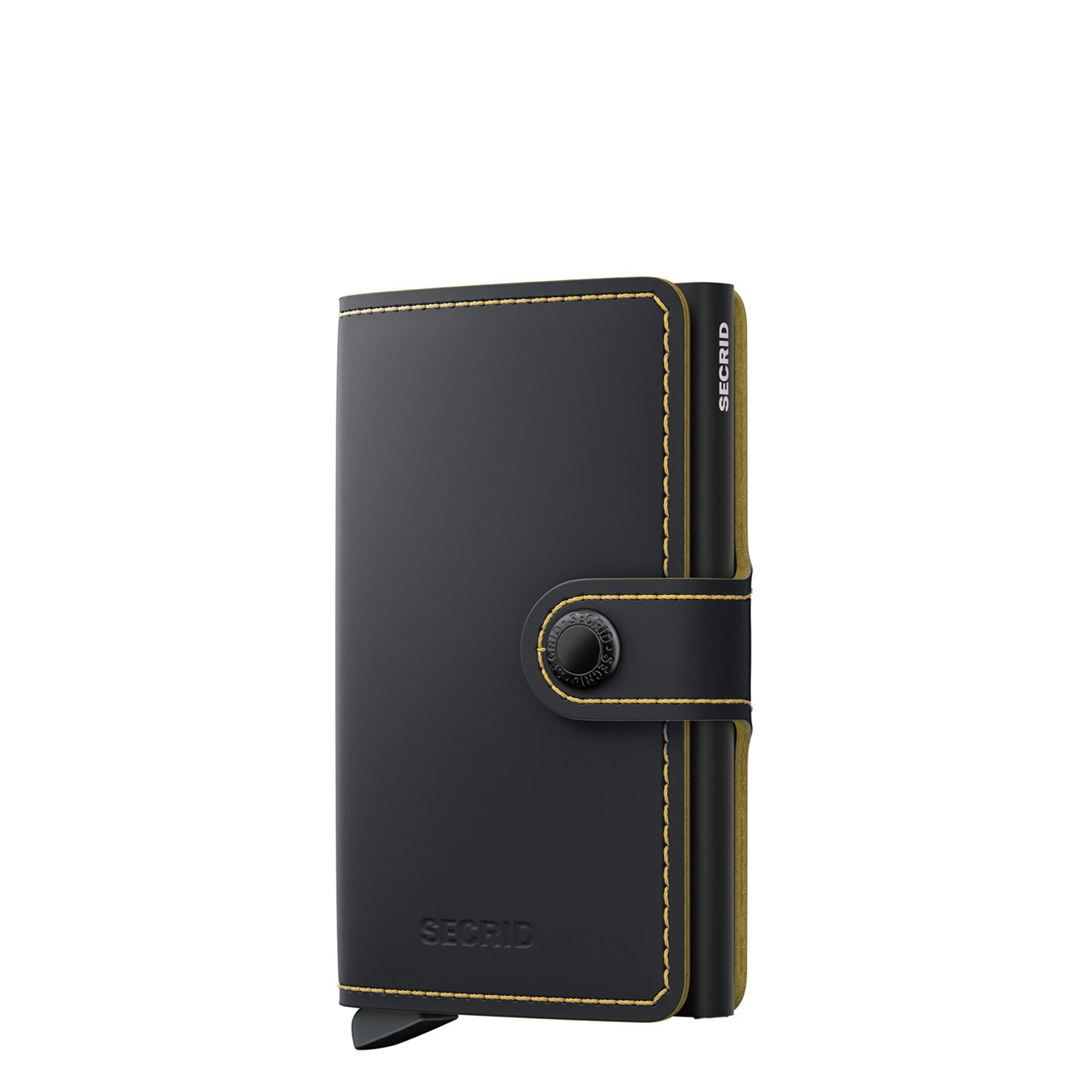 Secrid Miniwallet Matte black ocher