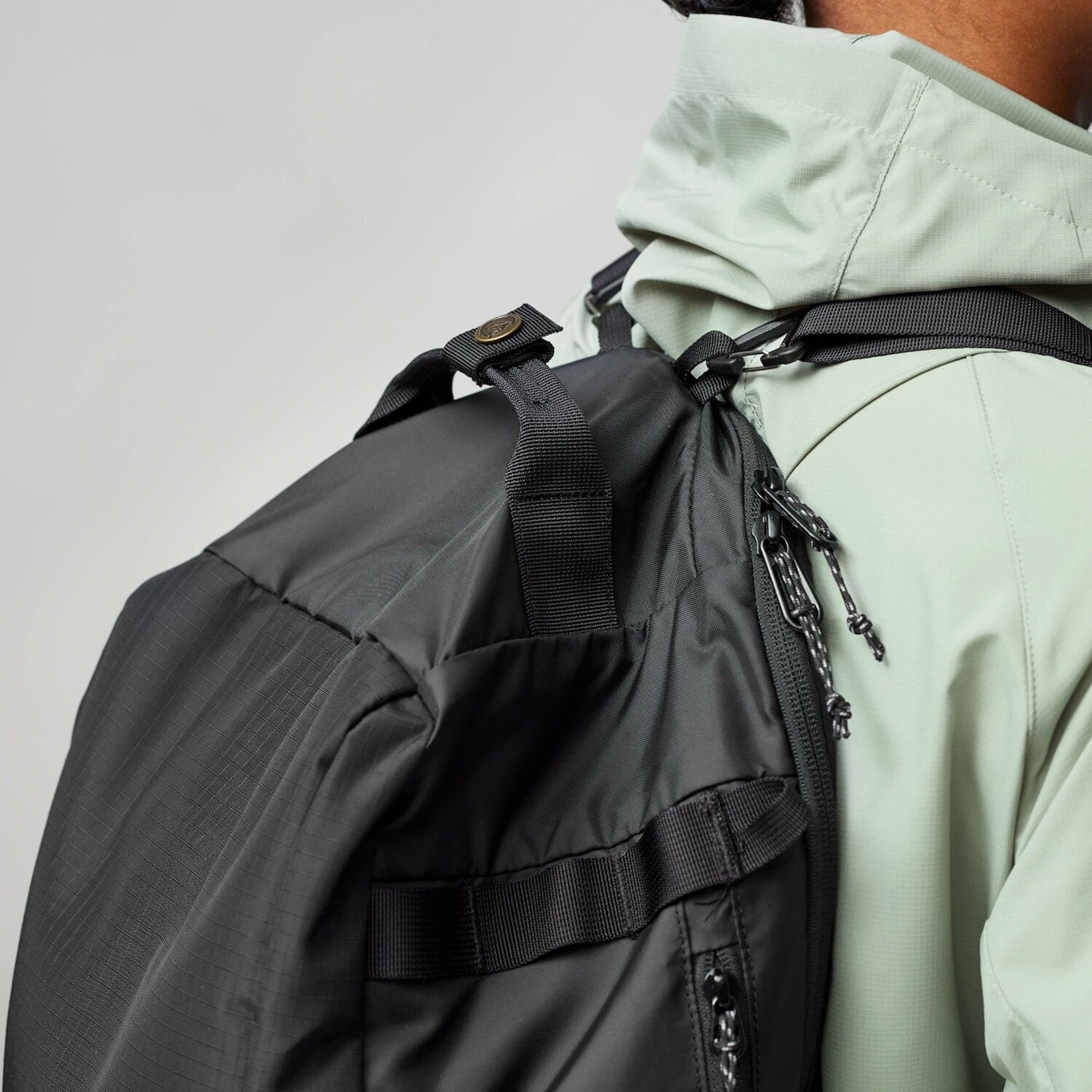 Fjallraven High Coast Duffel 22 schwarze Wochenendtasche