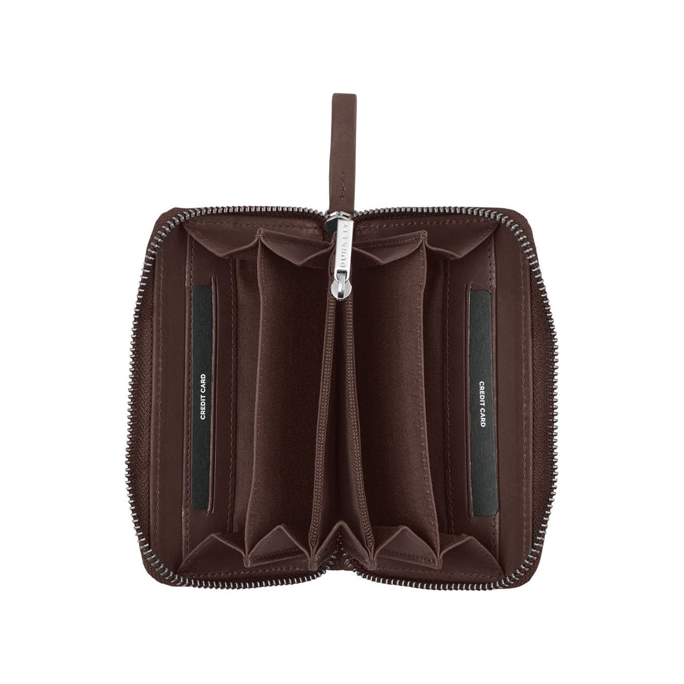 Burkely Cool Colbie Medium Zip Around Wallet braun Damenbrieftasche