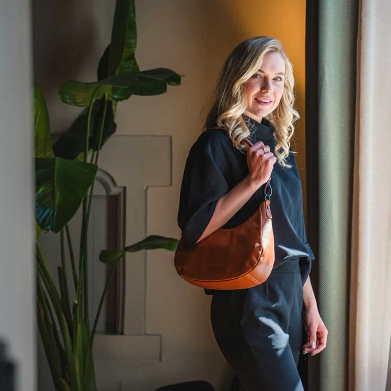 The Chesterfield Brand Alexandria Shoulderbag brown