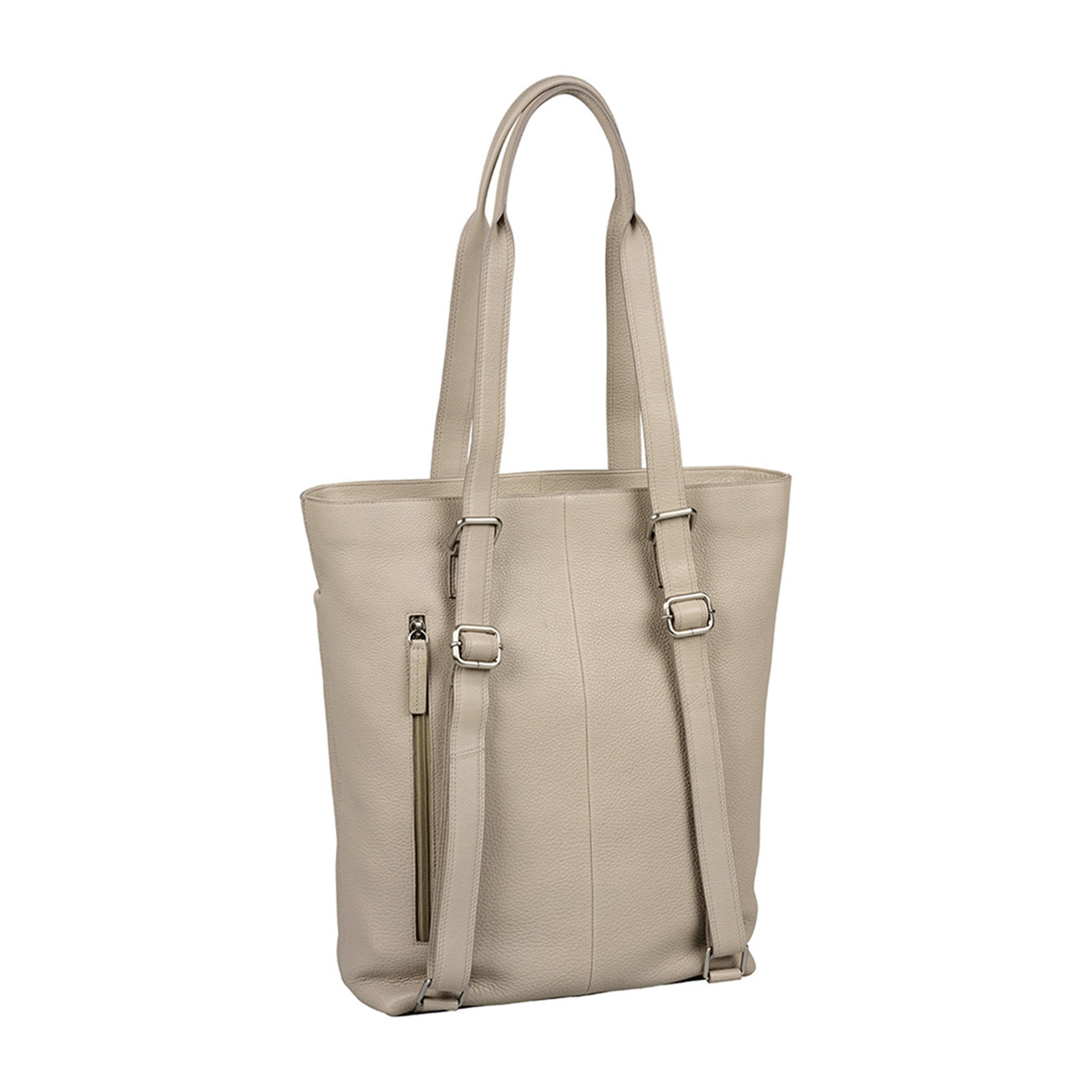 Burkely Soft Skylar Backpack Shopper 14" graue Damentasche