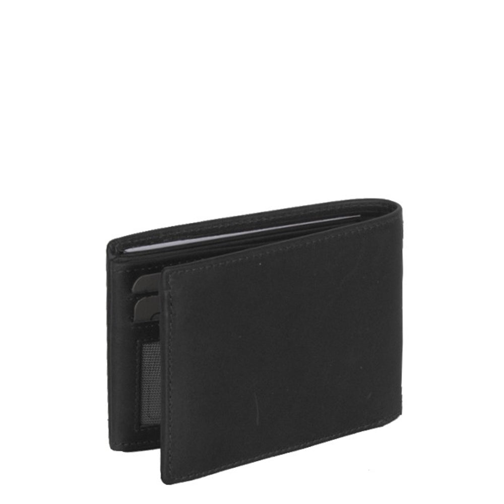 The Chesterfield Brand Marvin Billfold schwarze Herrenbrieftasche