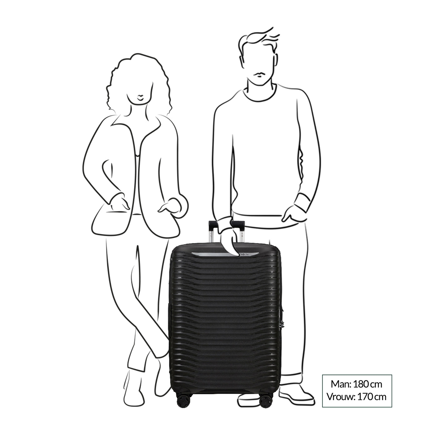 Samsonite Upscape Spinner 81 Expandable climbing ivy
