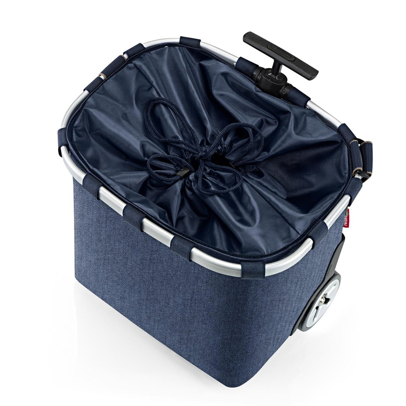 Reisenthel Shopping Carrycruiser Herringbone dunkelblauer Trolley