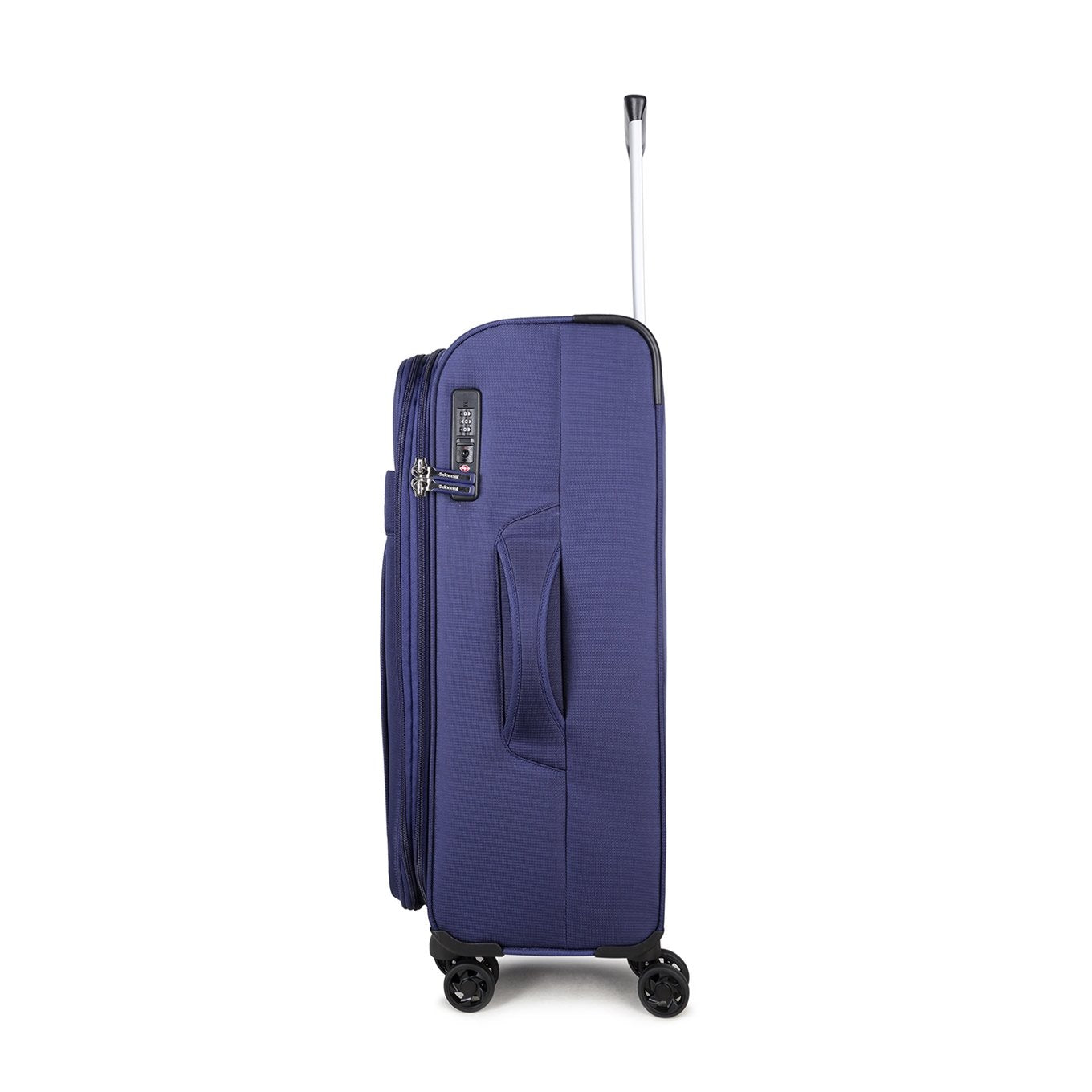 Decent D-Upright Trolley 55 dark blue Soft suitcase